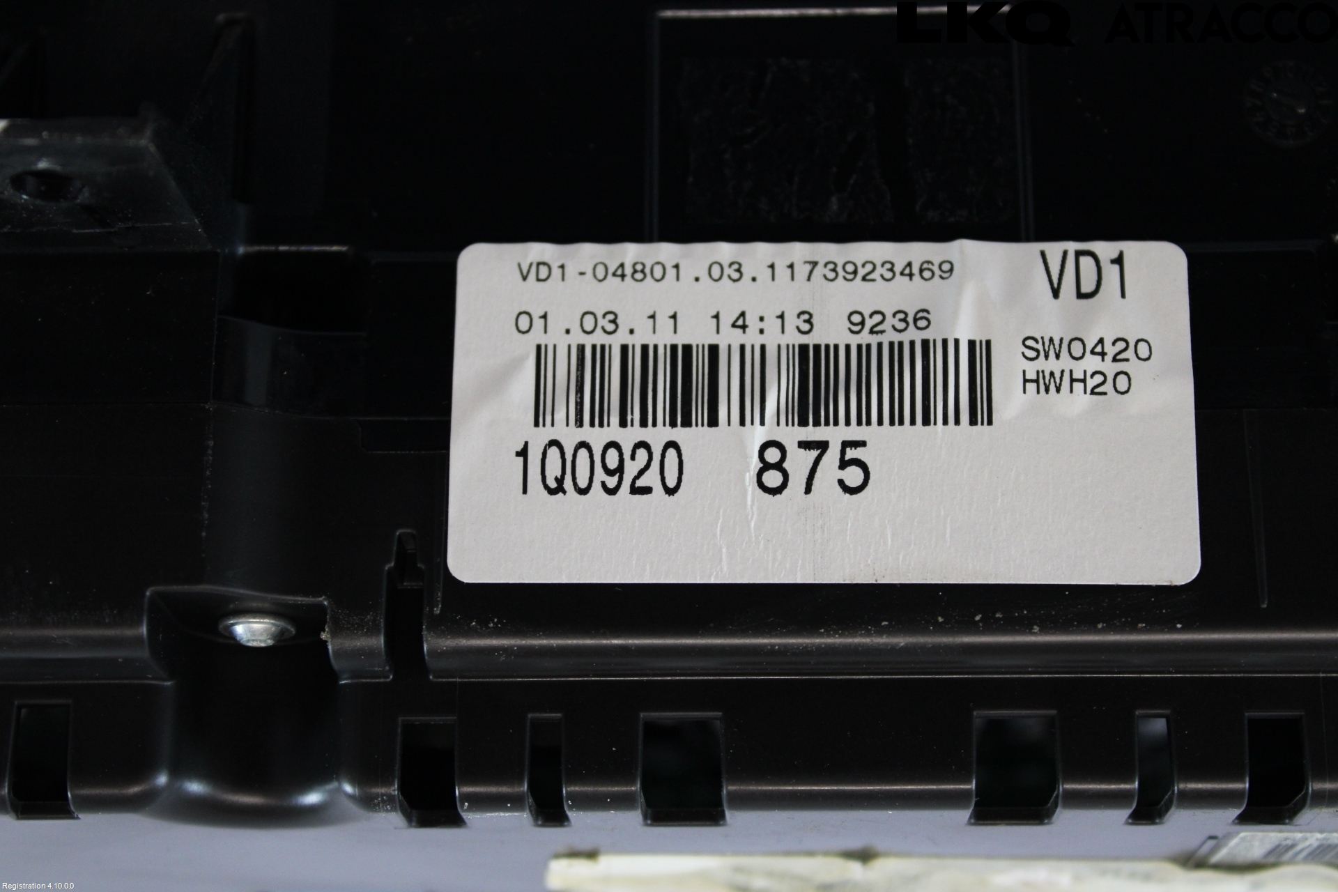 Volkswagen VW EOS  11- Instr Kombinert
