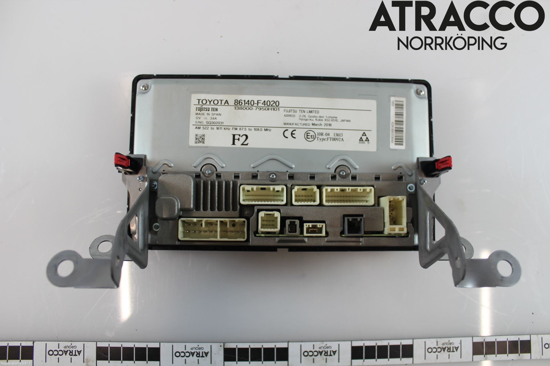 Toyota C-HR 16-23 Stereo Radio Med Cd