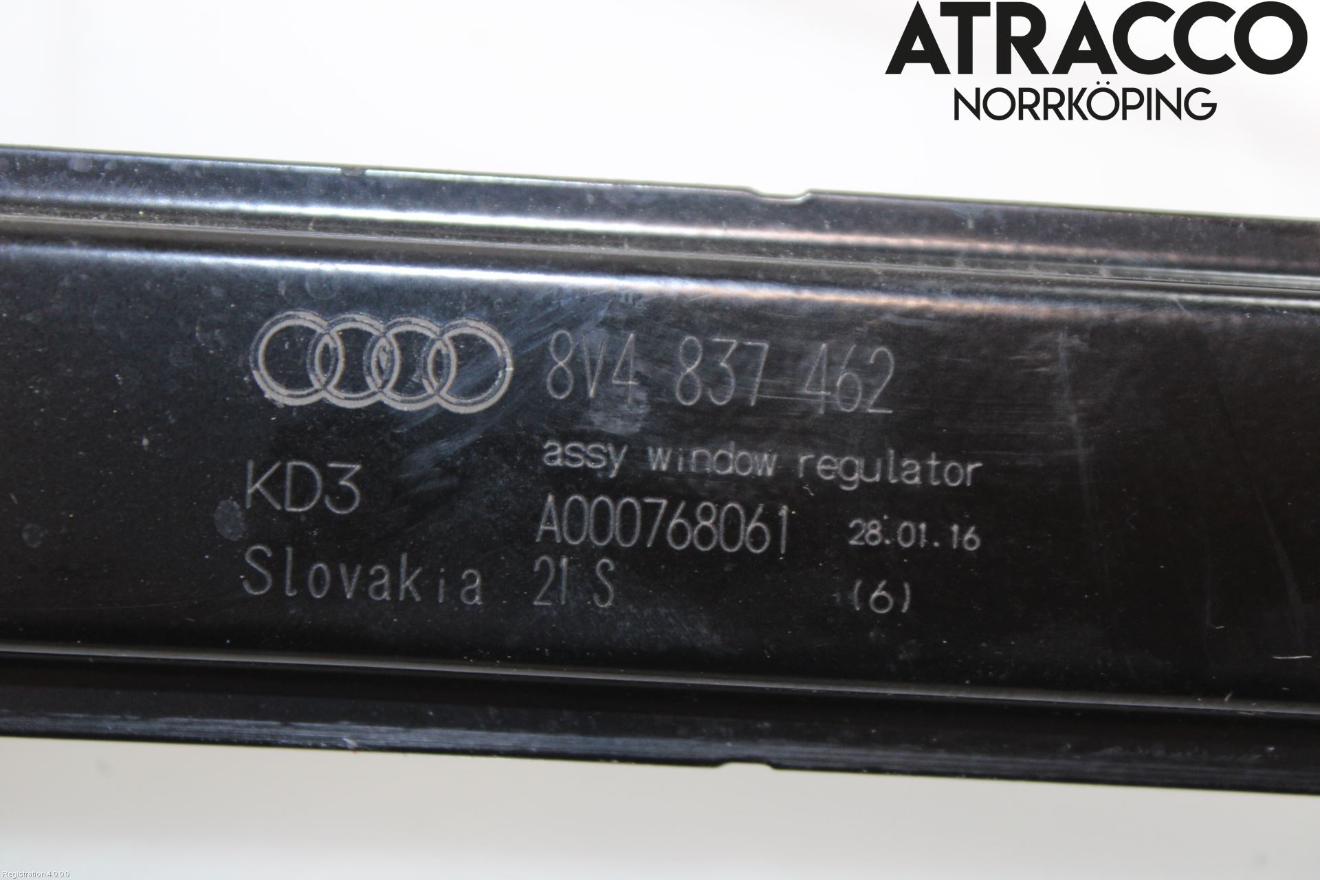 Audi A3/S3 8V 13-20 Vindusheis El Komp