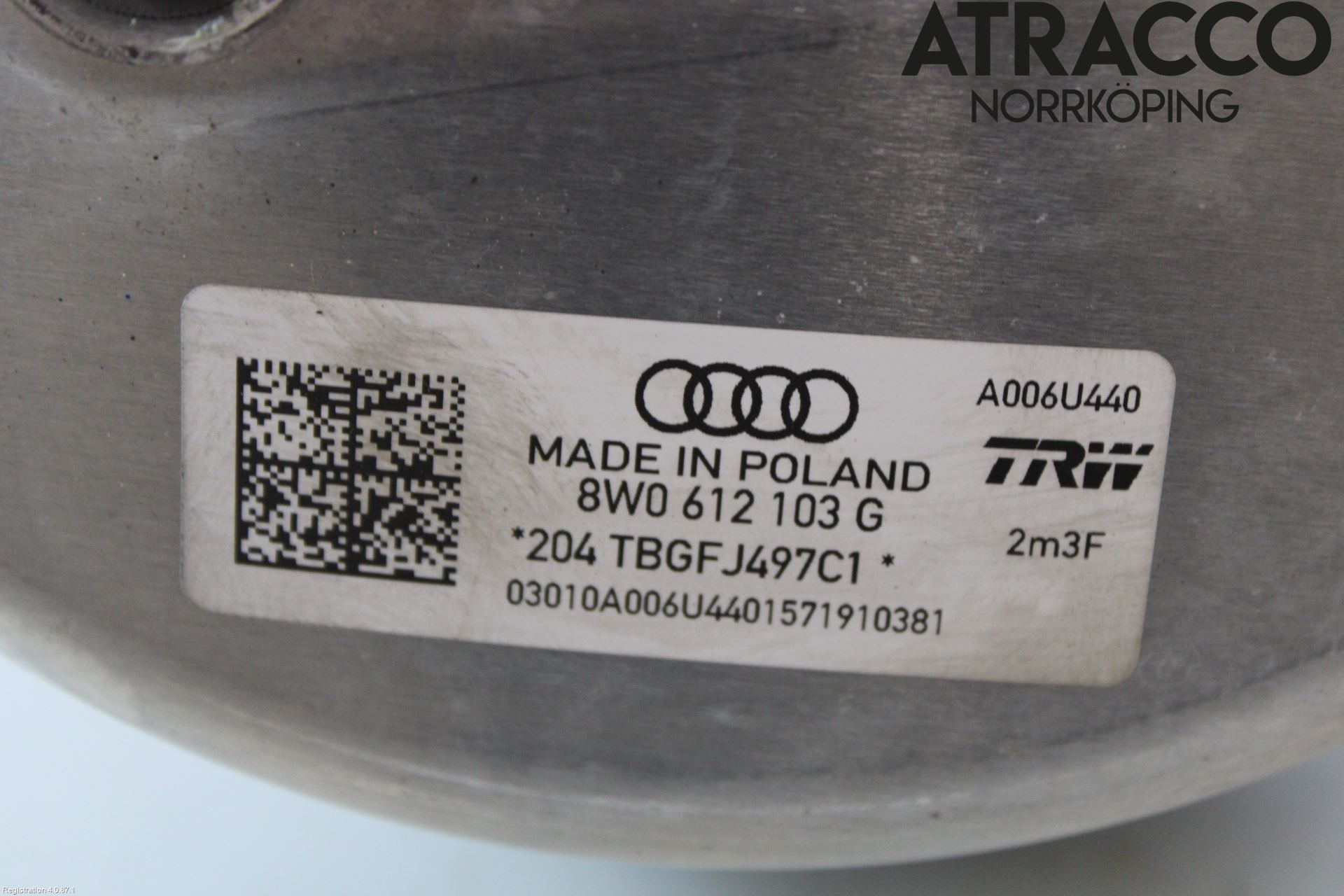 Audi A5 17- Bremseservo