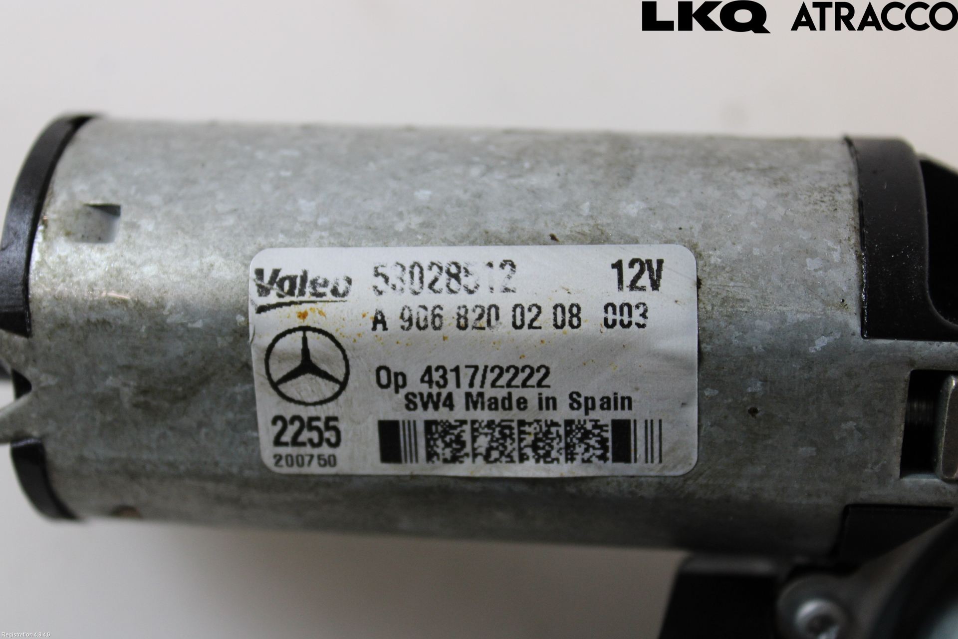 Mercedes-Benz MB SPRINTER (W906) 06-18 Viskermotor Bakluke