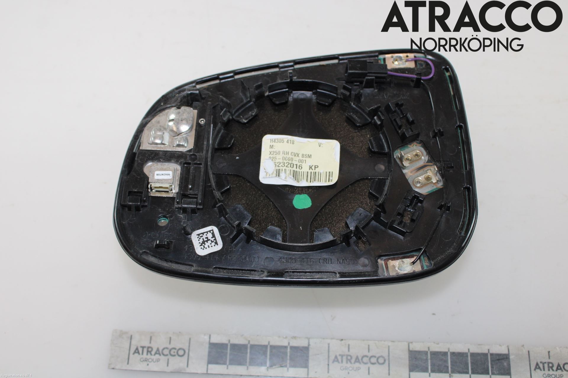 Jaguar XE (X760) 15-24 Speil Glass H