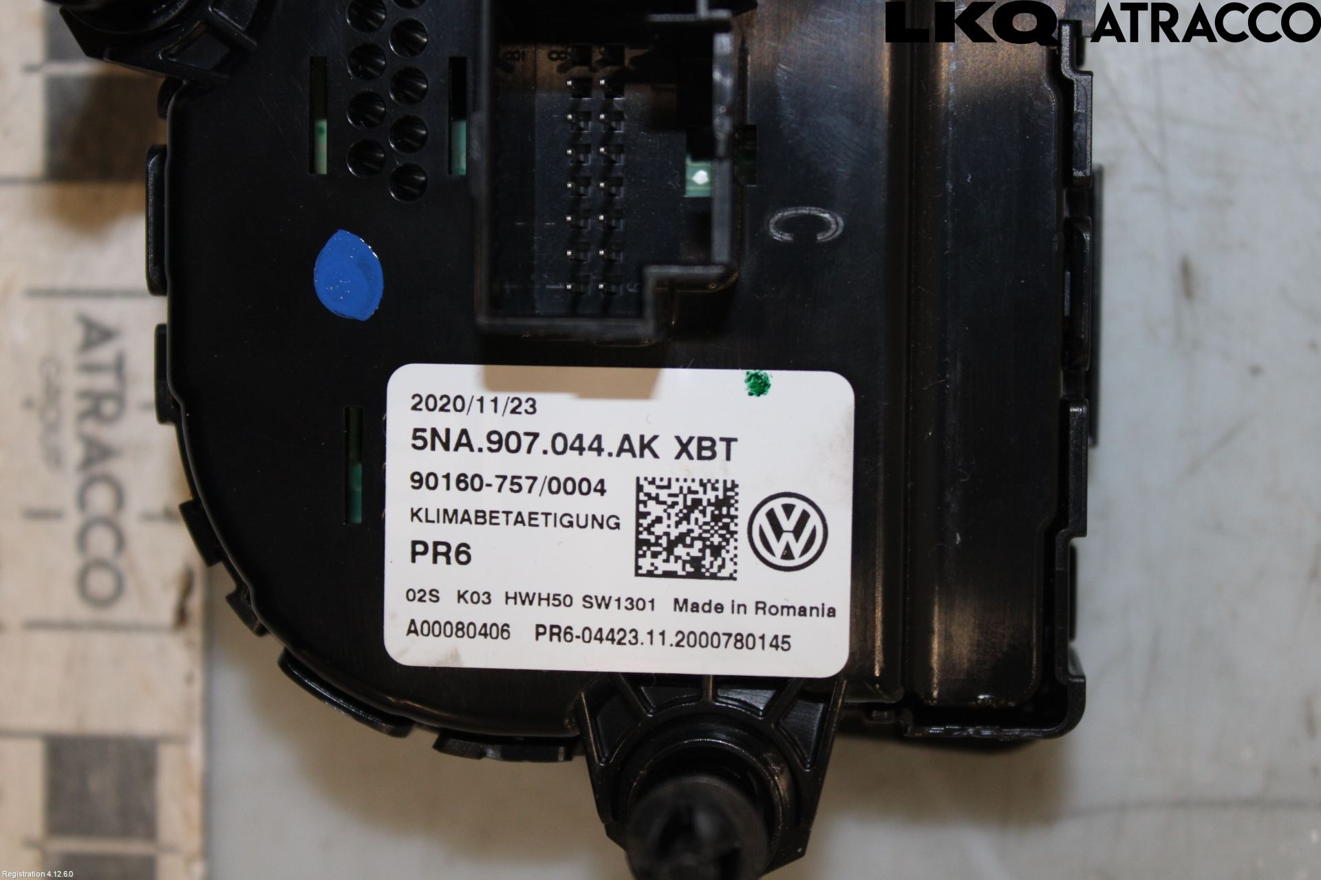 Volkswagen VW TIGUAN 16-24 Varmeapparat Panel(Regulering)