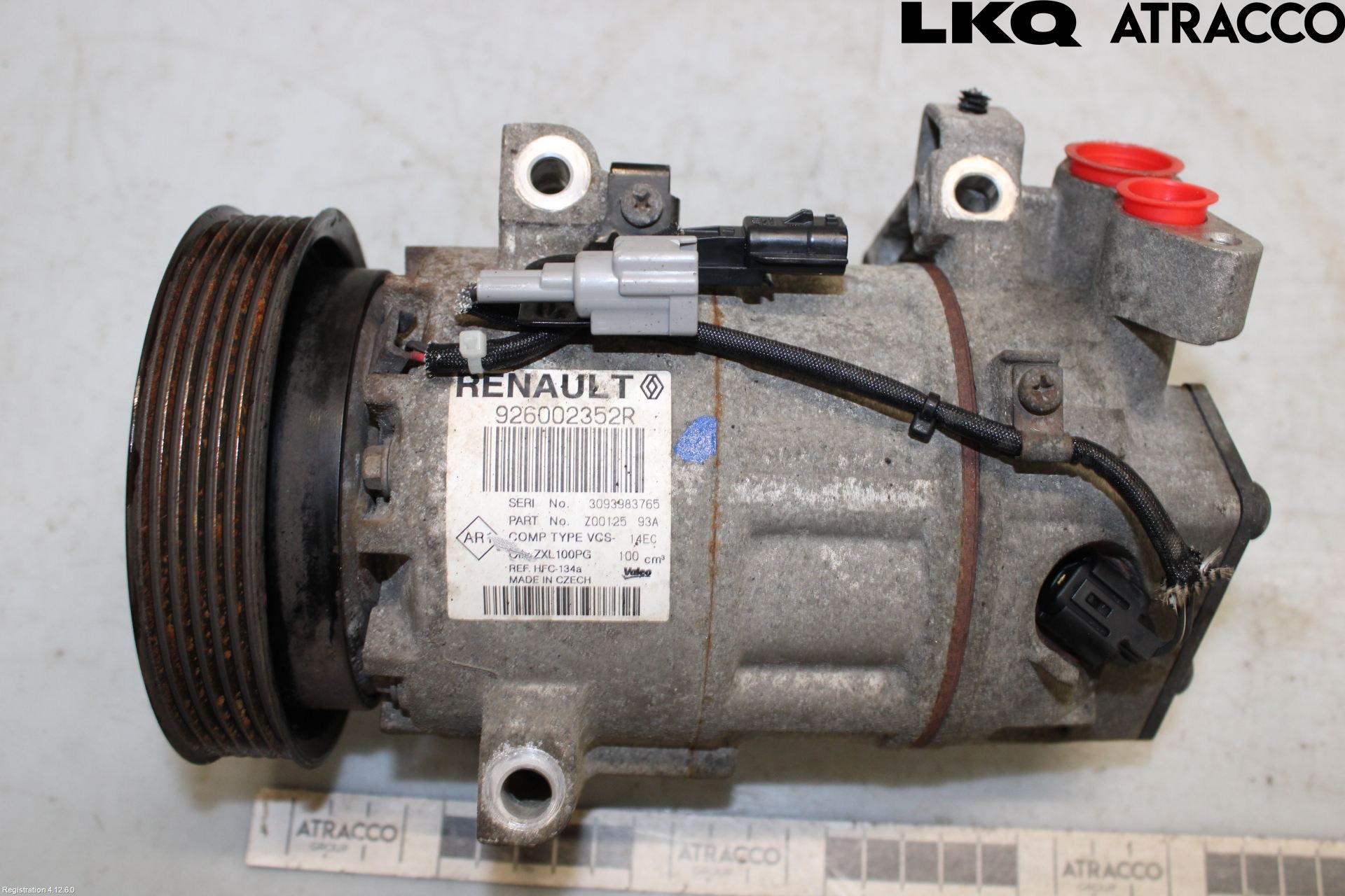 Renault CLIO IV 12-16 Varme Ac Kompressor