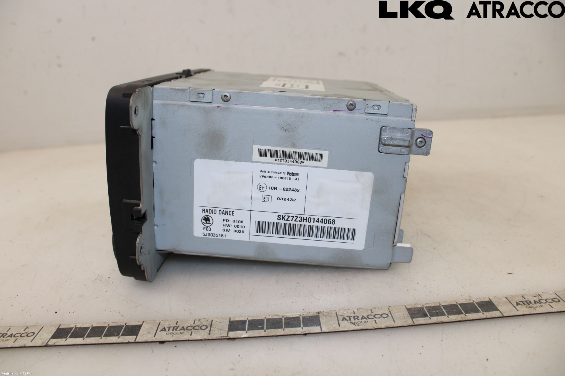 Skoda ROOMSTER Stereo Radio Med Cd