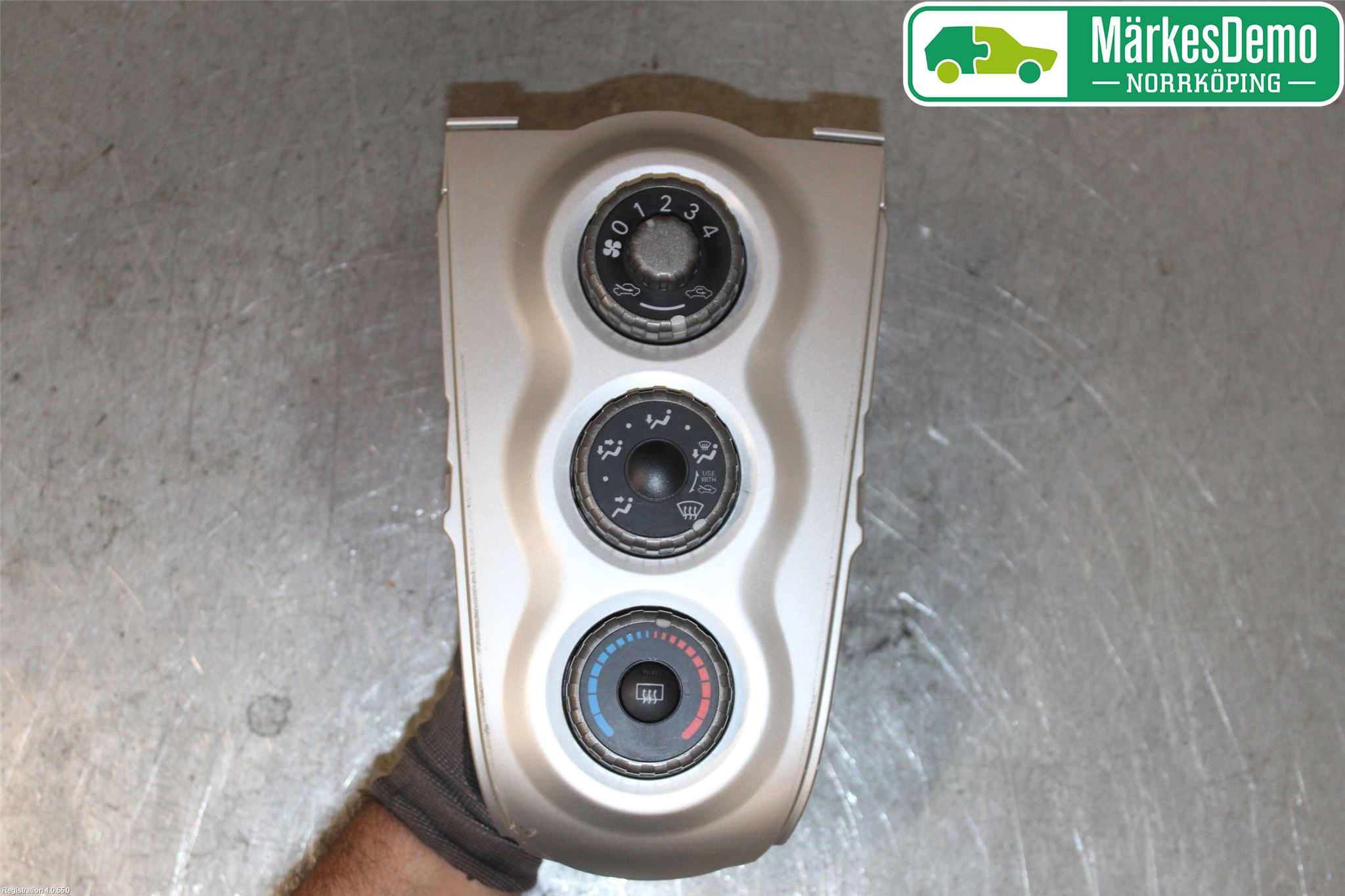 Toyota YARIS XP90 06-11 Varmeapparat Panel(Regulering)