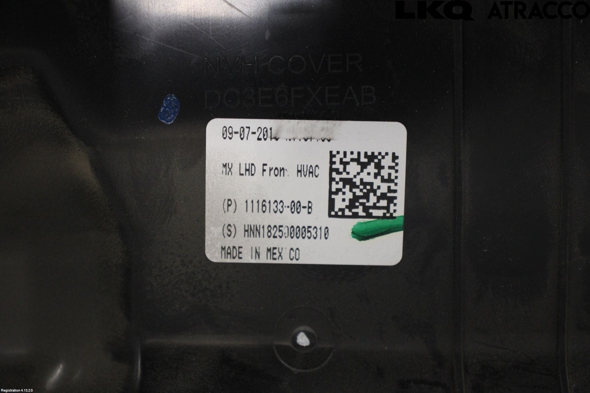 Tesla MODEL X 16- Varmeapparat Register Komplett
