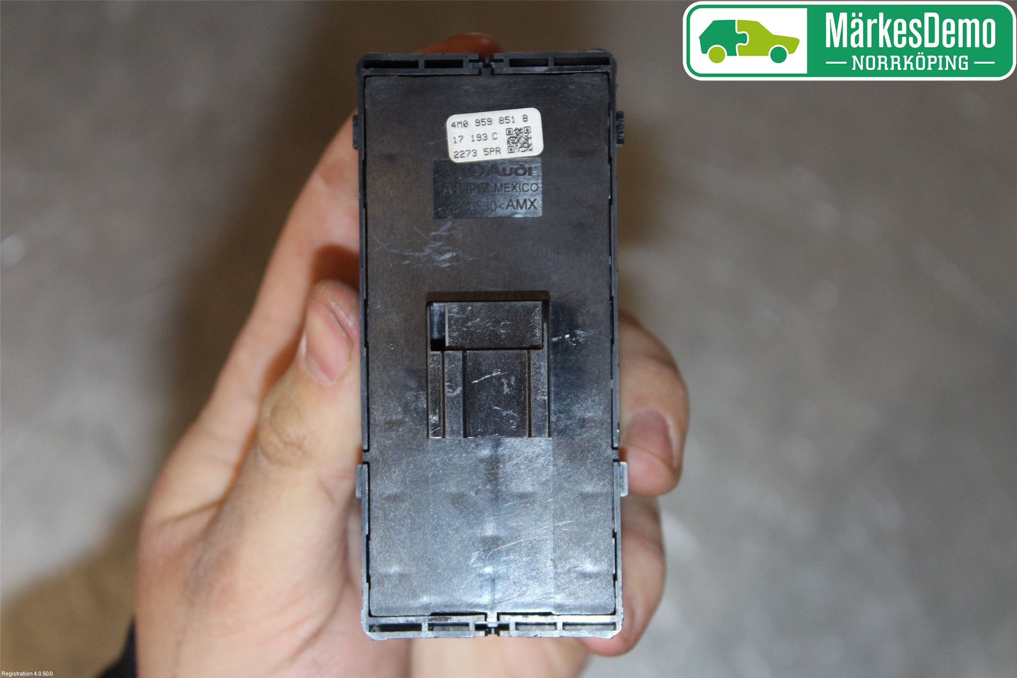 Audi A4/S4 B9 16-19 Bryter Vindusheis