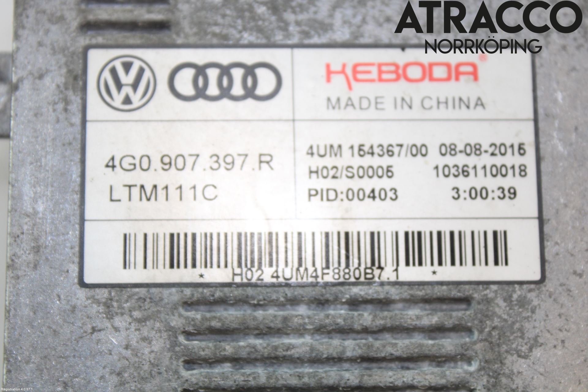 Audi A6/S6 4G 11-18 Styreenhet Xenon