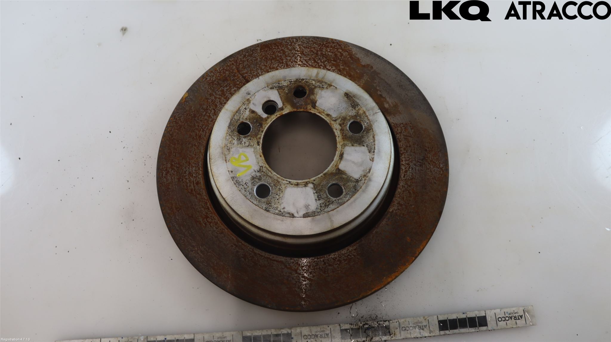 BMW 5 E60/61 Sed/Tou 02-10 Bremseskive Bak
