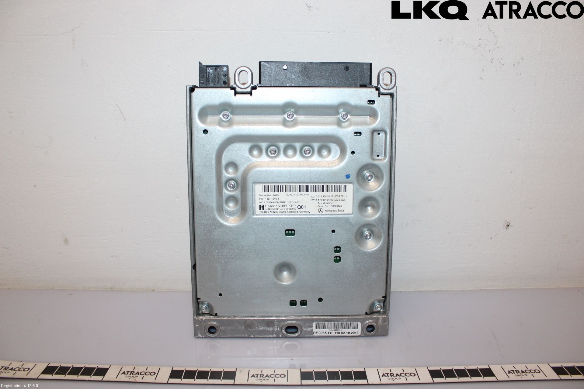 Mercedes-Benz MB E-KLASS (W212) 09-16 Stereo Forsterker