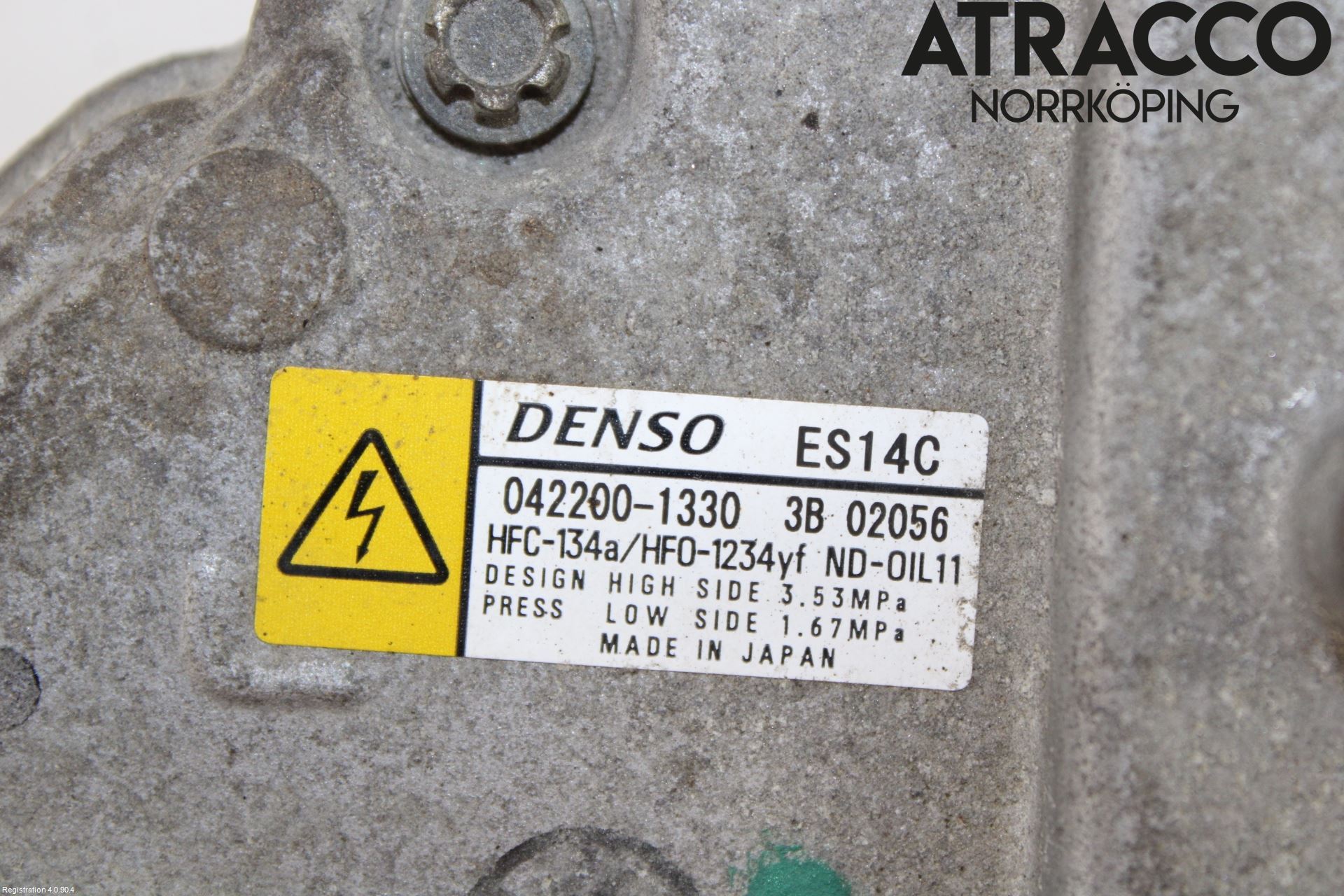 Toyota AURIS 13-19 Varme Ac Kompressor