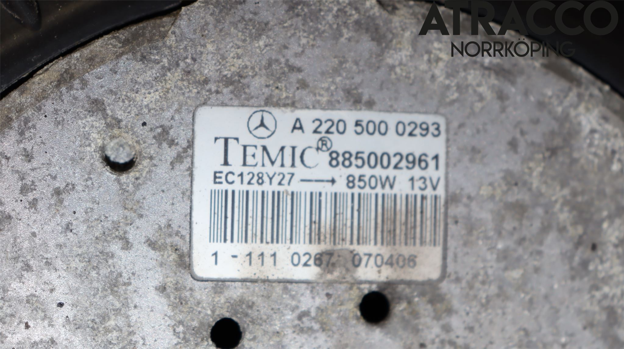 Mercedes-Benz MB ML (W164) 05-11 Kjølevifte Elektrisk
