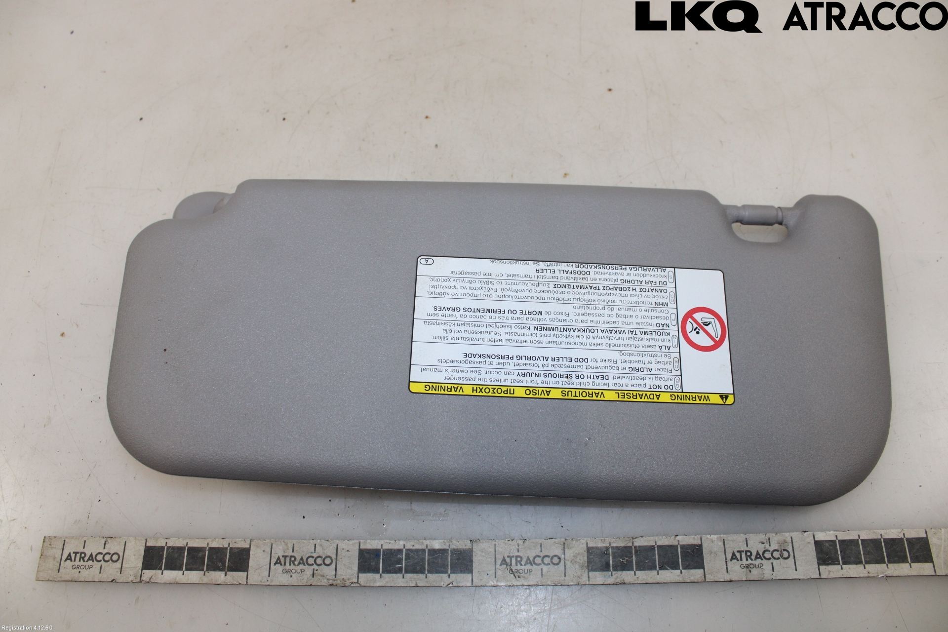 Toyota YARIS XP90 06-11 Innr Solskjerm