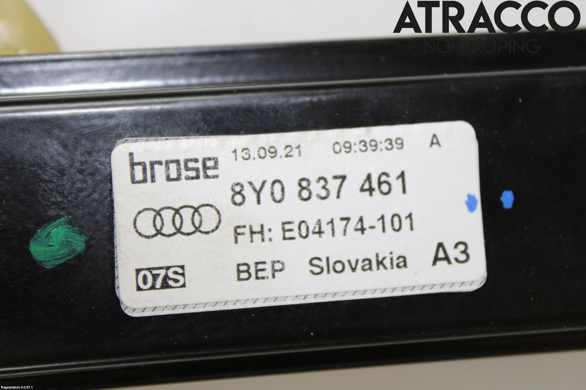 Audi A3/S3 8Y 21- Vindusheis El Komp