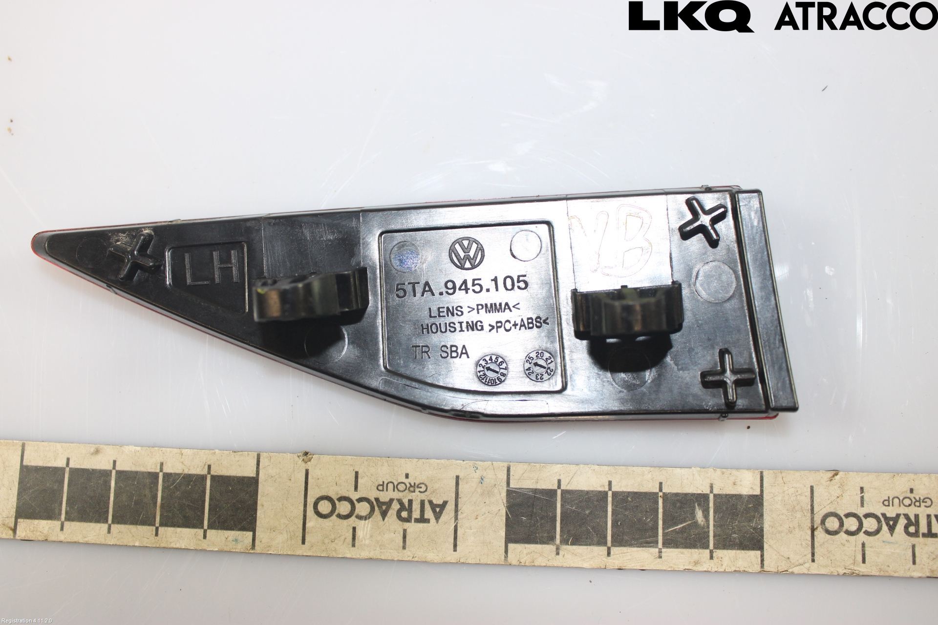 Volkswagen VW TOURAN 16- Refleks Bak