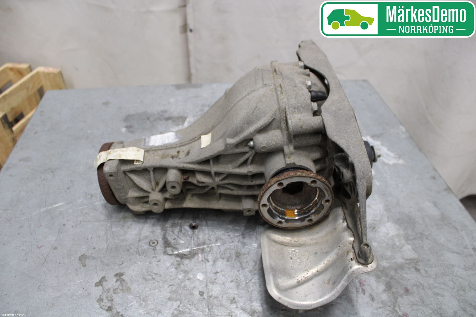 Audi A4 ALLROAD 09-16 Bakaksel Kardang Bak -Diff