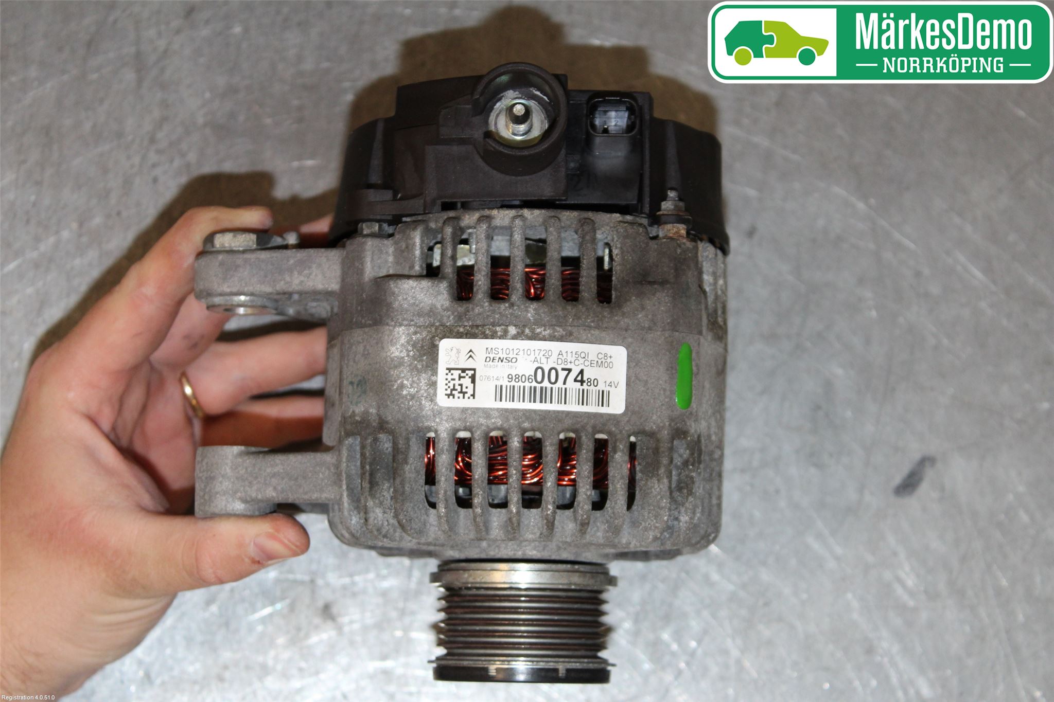 Peugeot 208 12-15 Dynamo