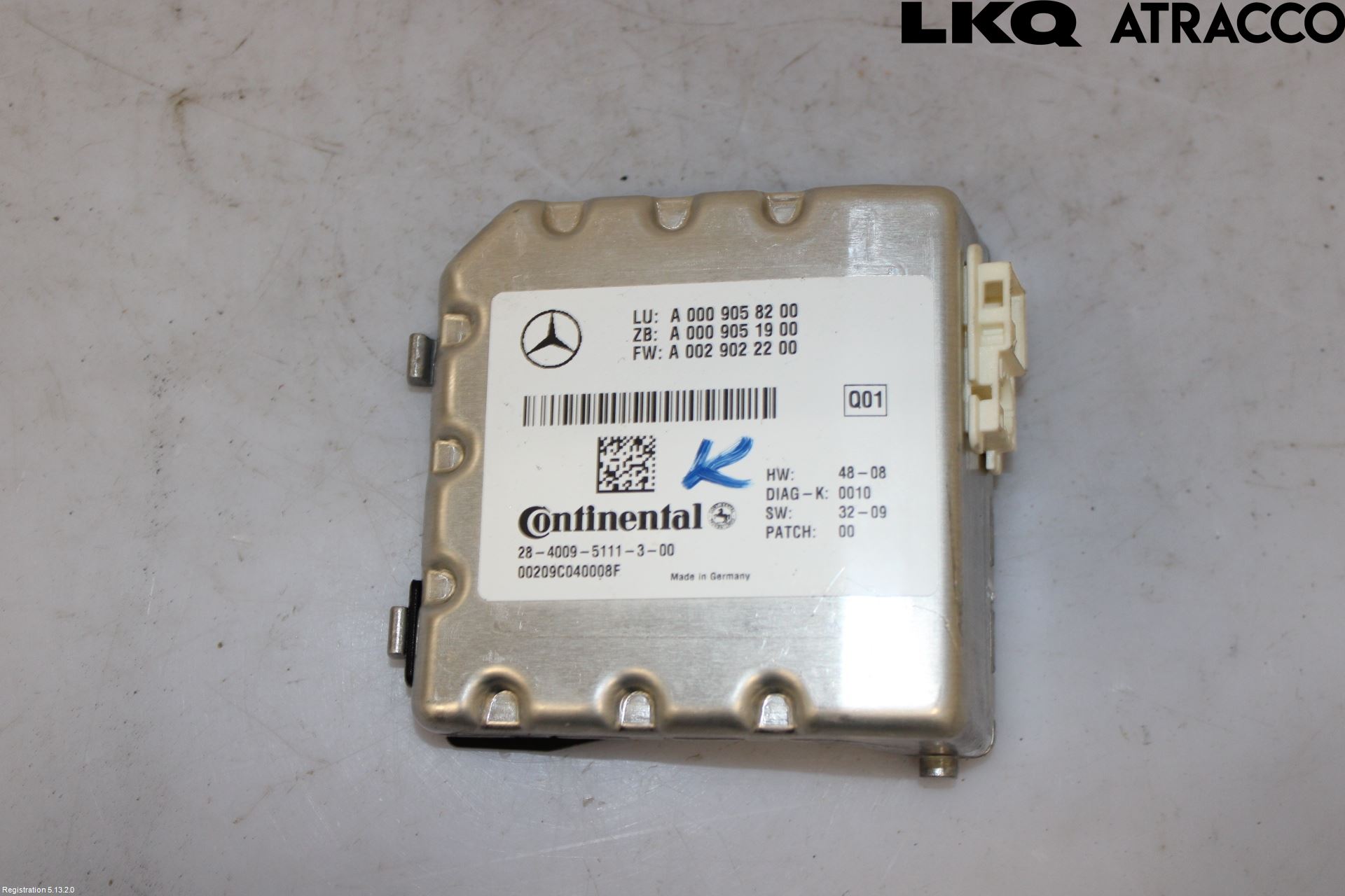 Mercedes-Benz MB S-KLASS (W221) 05-13 Parkeringshjelp Kamera