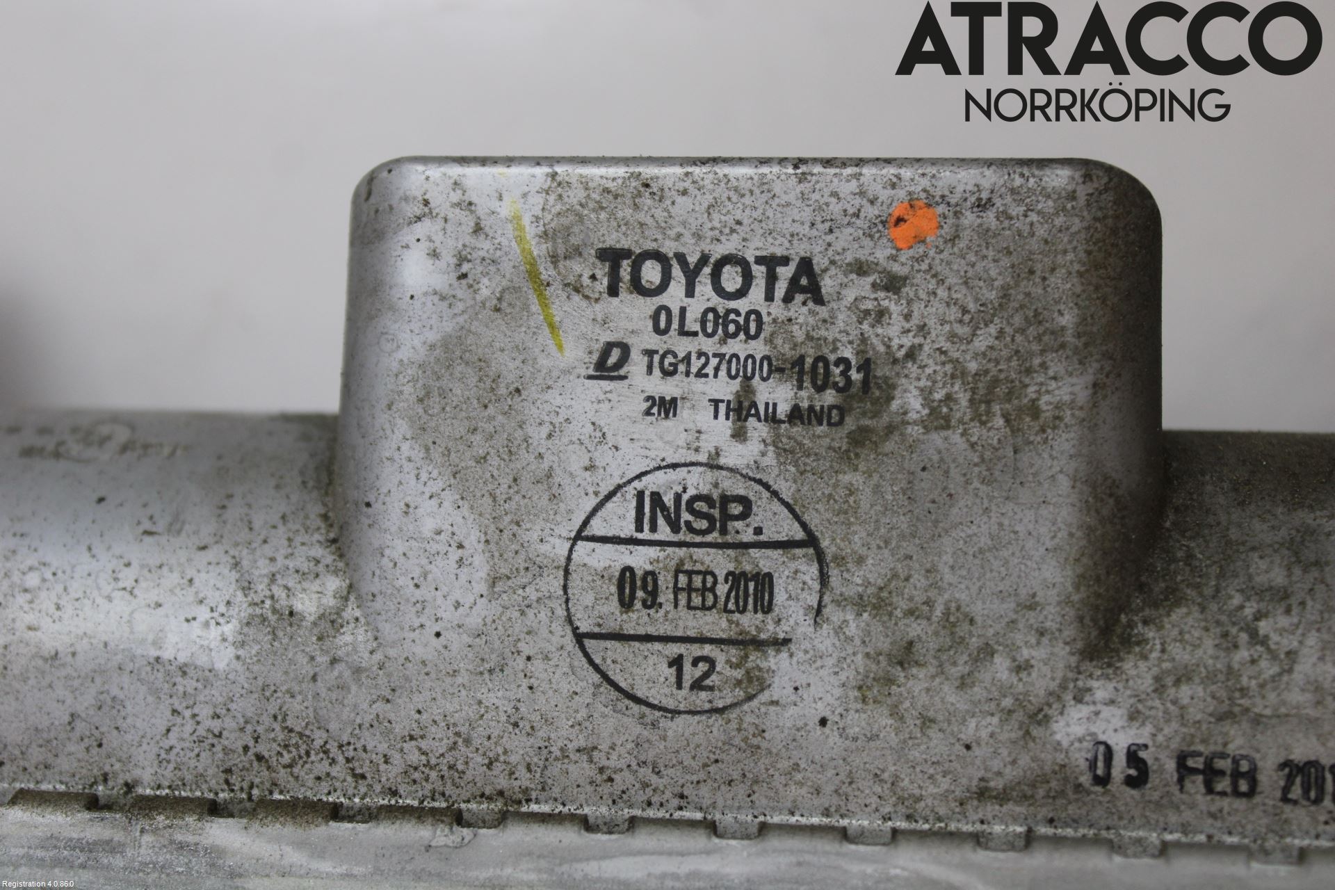 Toyota HILUX 05-16 Intercooler Radiator