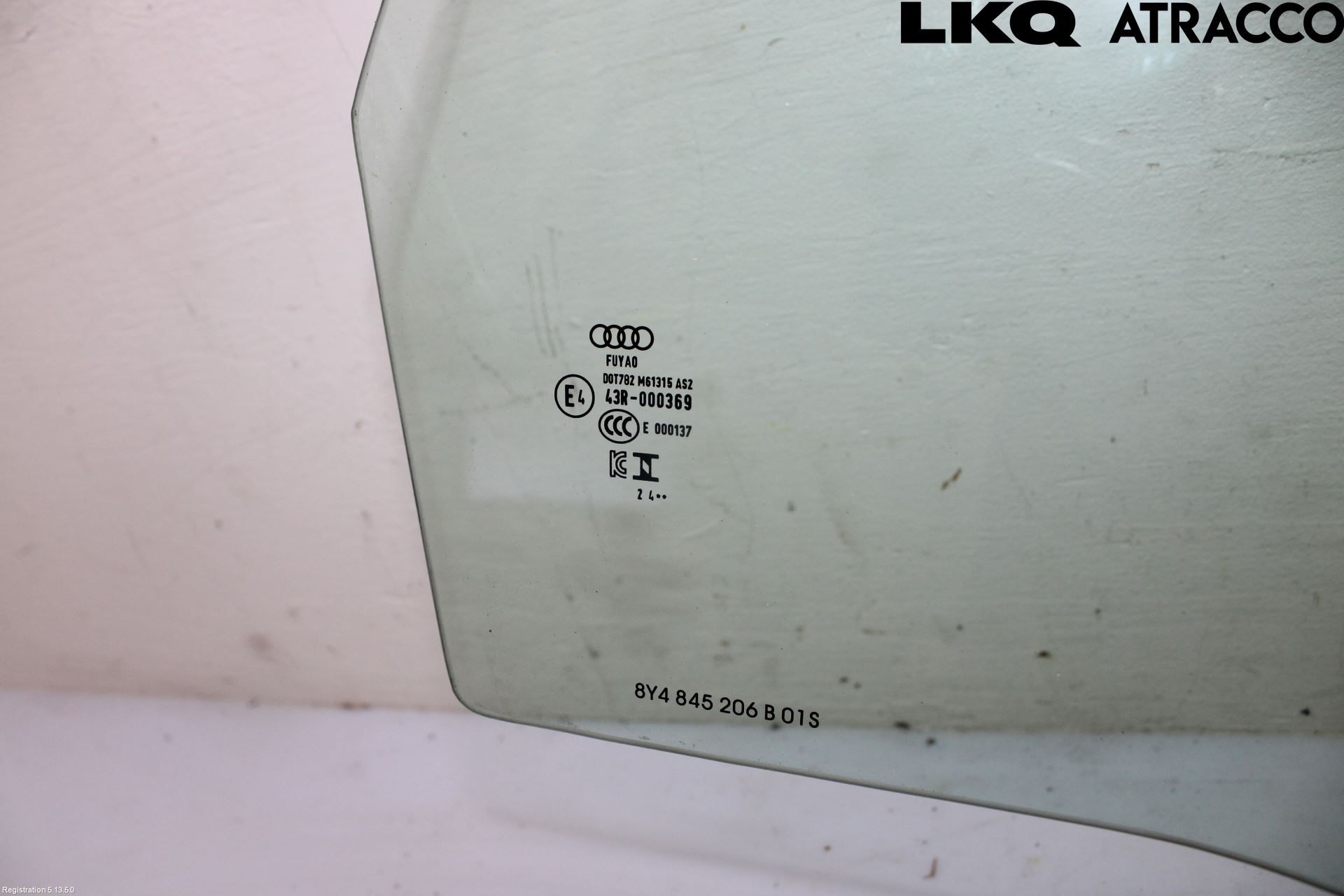 Audi A3/S3 8Y 21- Dørrute Bak Høyre 4Dørs