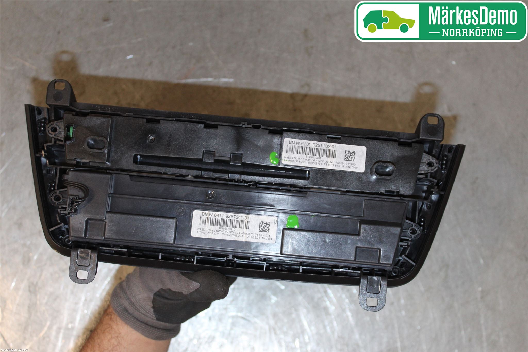 BMW 3 F30/F31/F80 12-19 Varmeapparat Panel(Regulering)