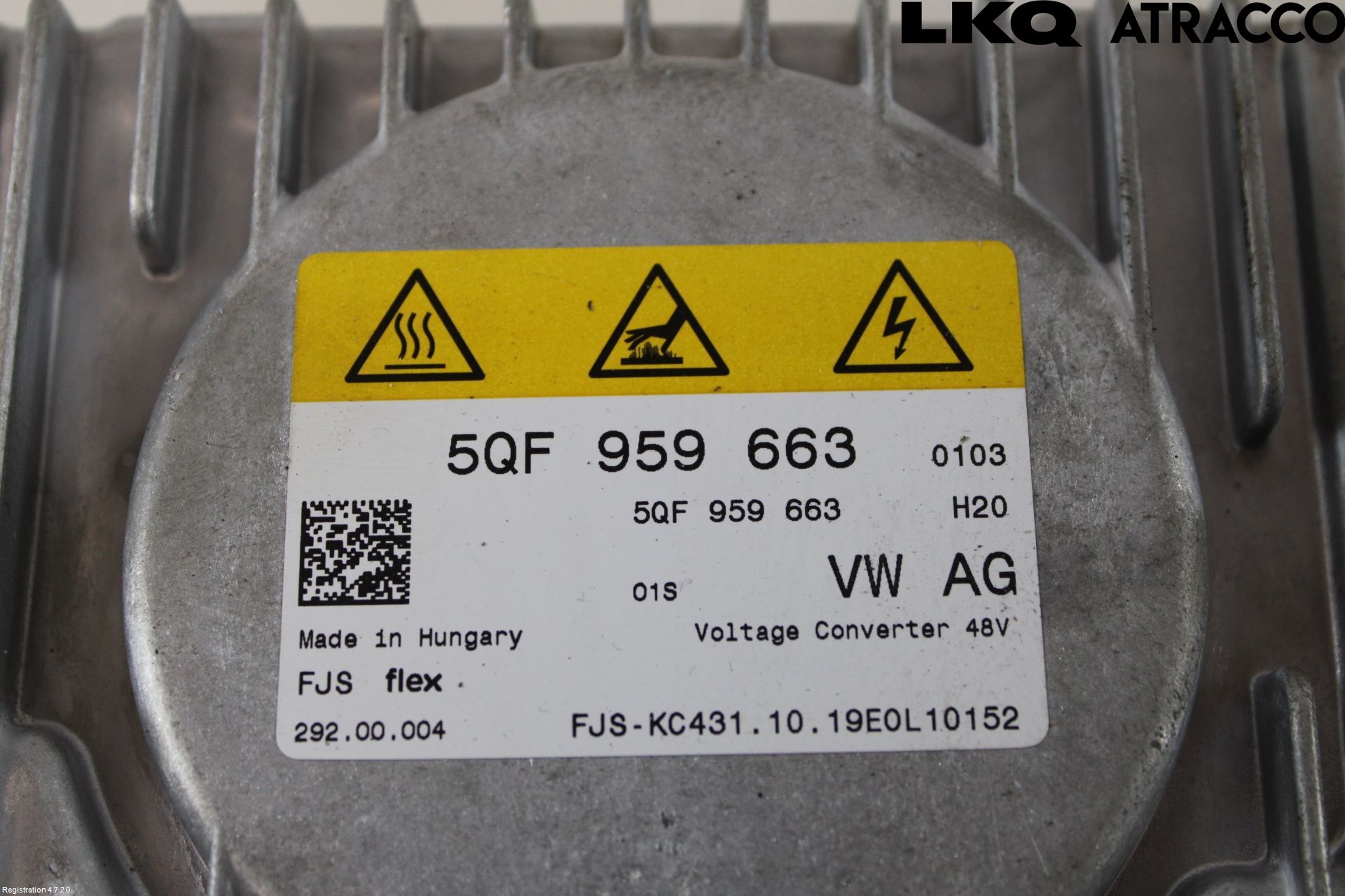 Audi Q3 F3 19- Dc-Cd Omformer Hybrid