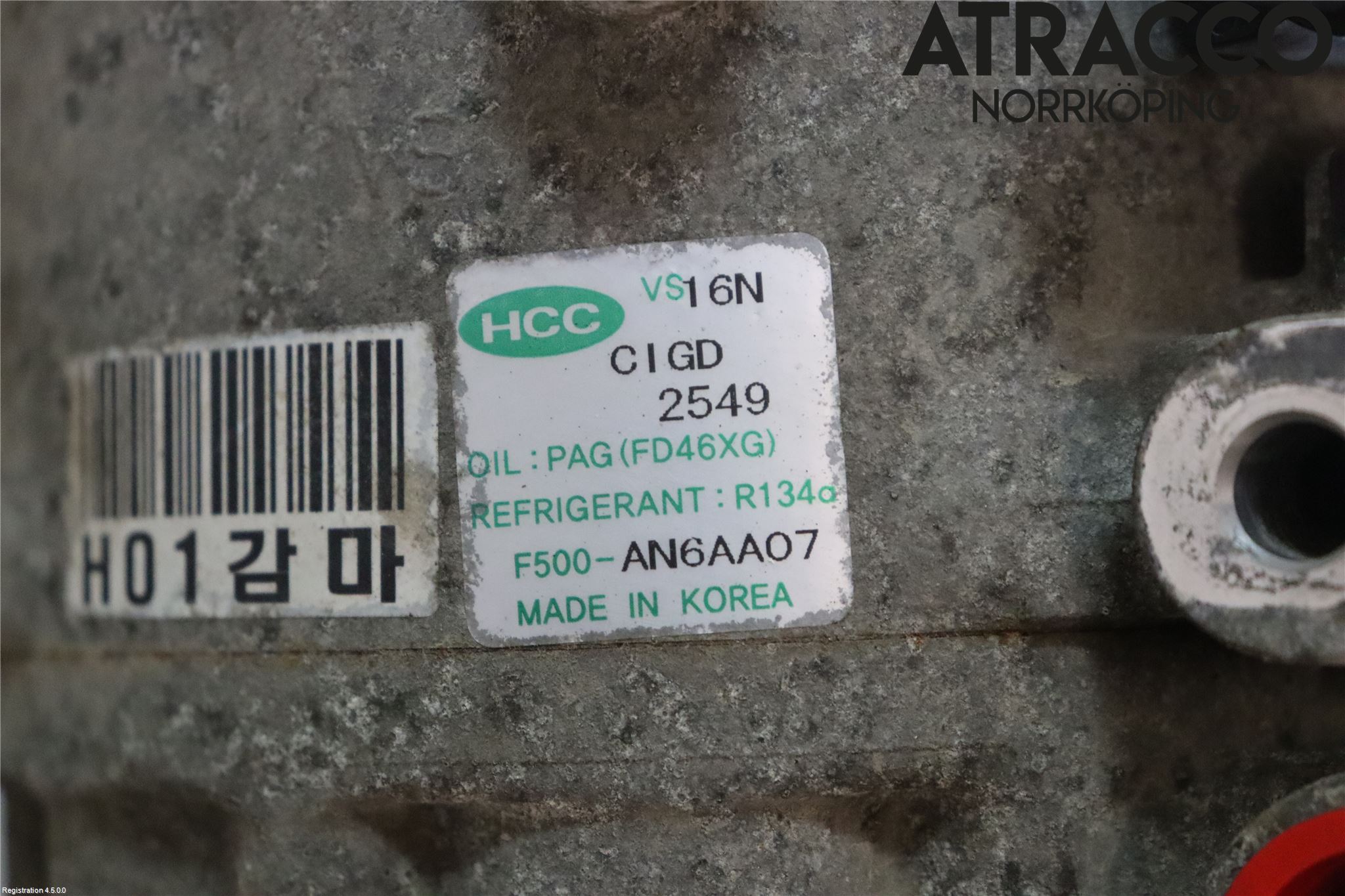 Kia CEED 06-12 Varme Ac Kompressor