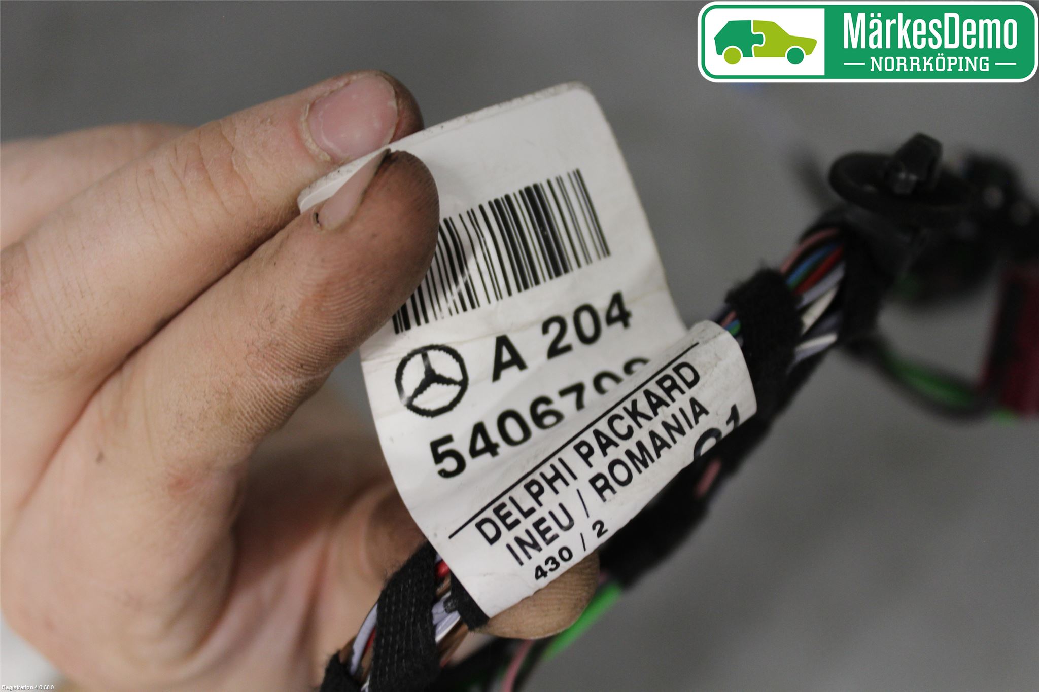 Mercedes-Benz MB C-KLASS (W204) 07-15 Ledningsnett