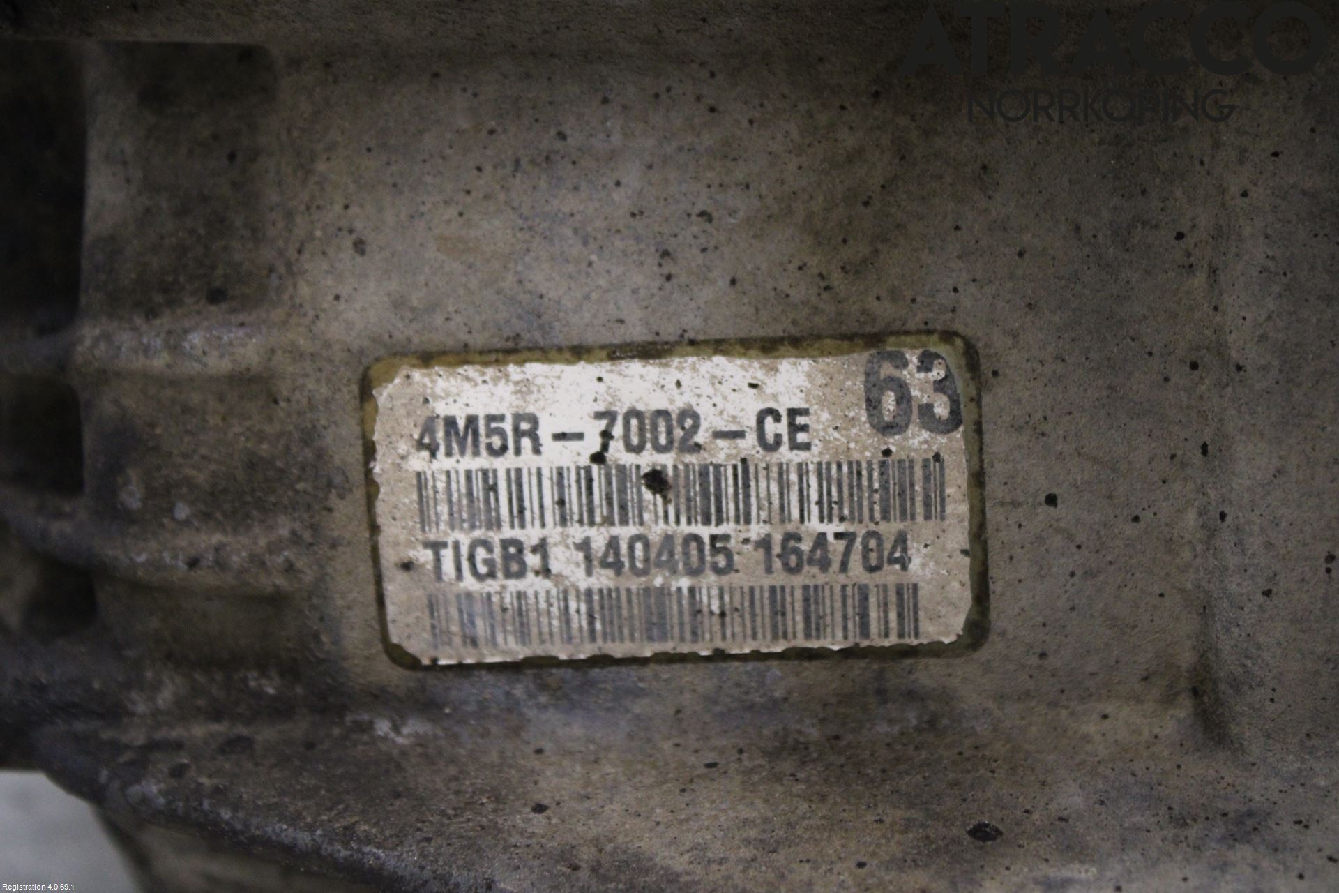 Volvo V50 04-07 Gearkasse 6 Trinn