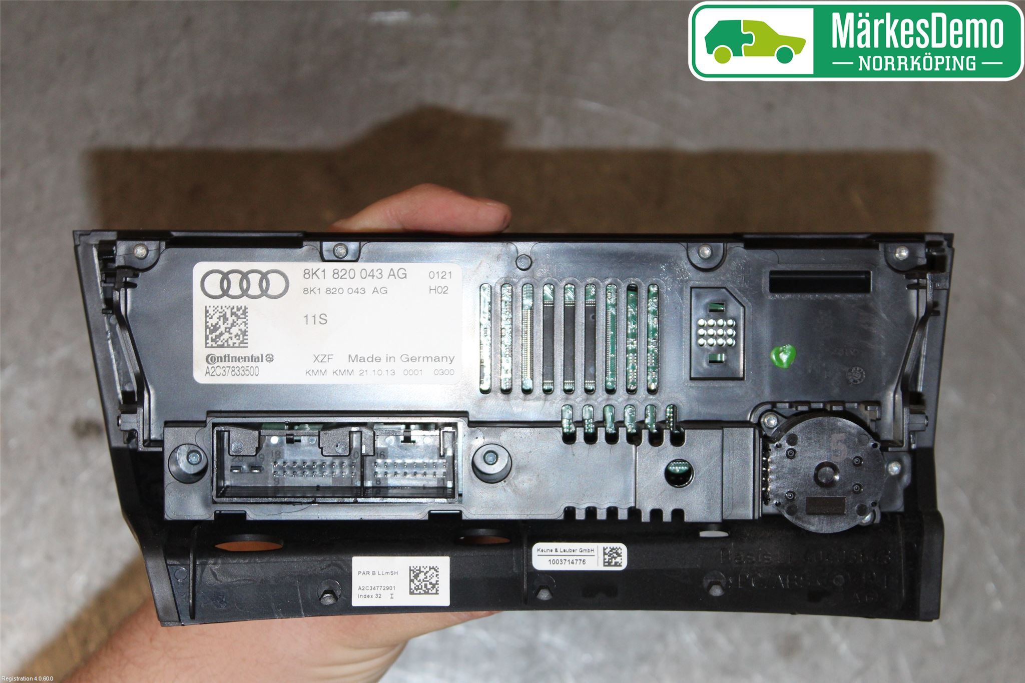 Audi A4 12-15 Varmeapparat Panel(Regulering)
