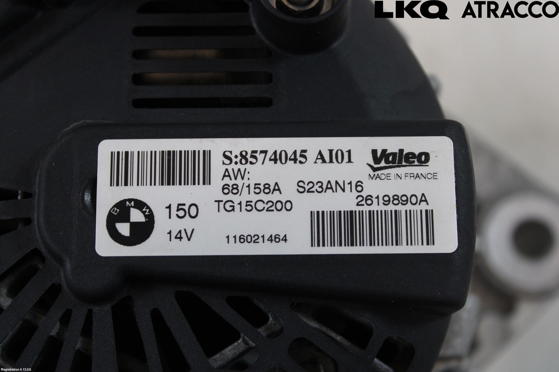 Toyota AVENSIS 16-18 Dynamo
