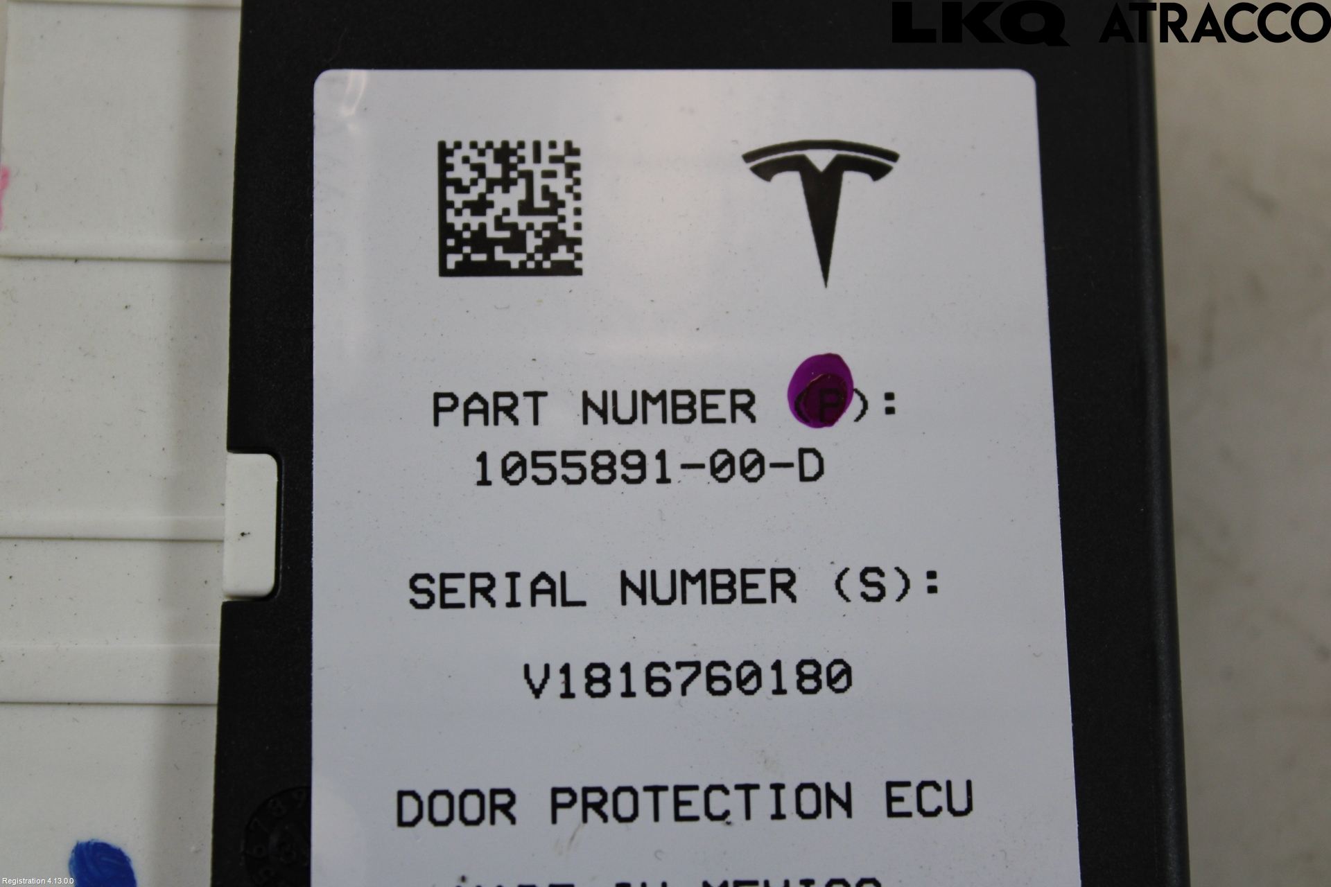 Tesla MODEL X 16- Styreenhet Dør