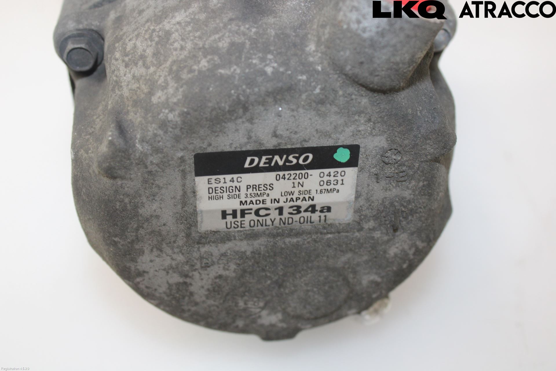 Toyota PRIUS ZVW30 09-20 Varme Ac Kompressor