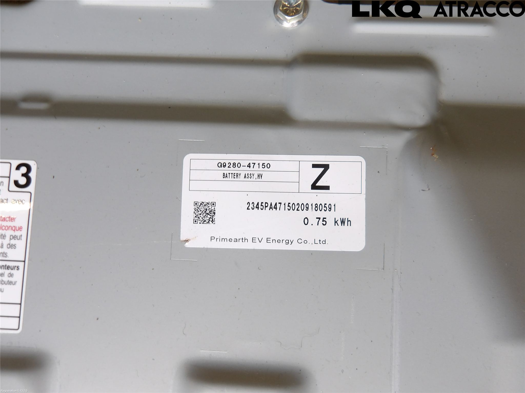 Toyota COROLLA 19- Hybrid Batteri