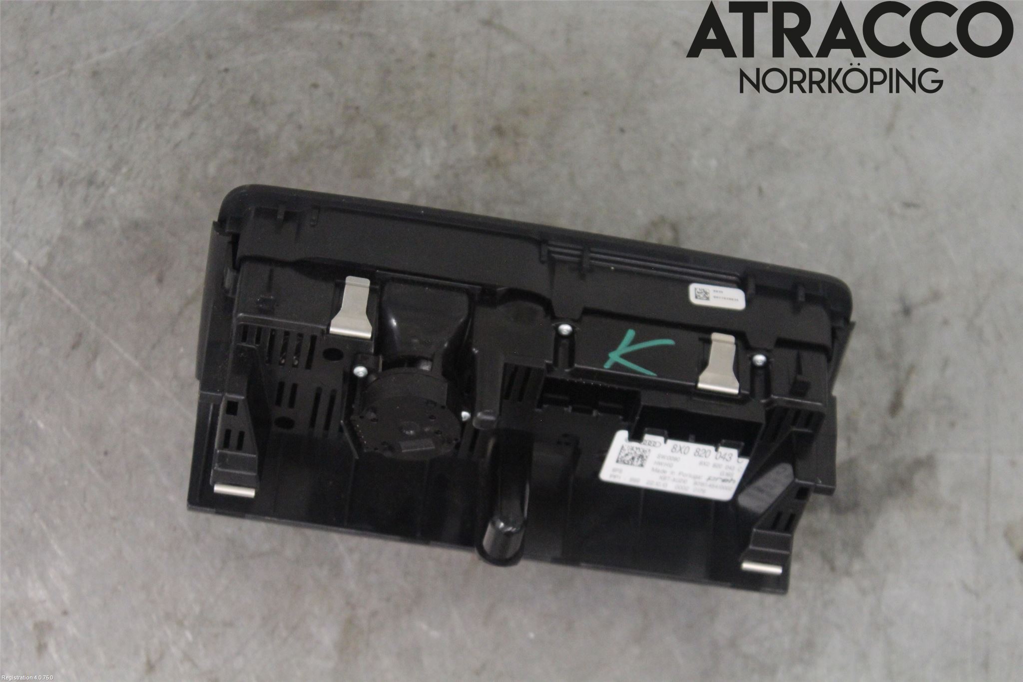 Audi A1/S1 11-18 Varmeapparat Panel(Regulering)