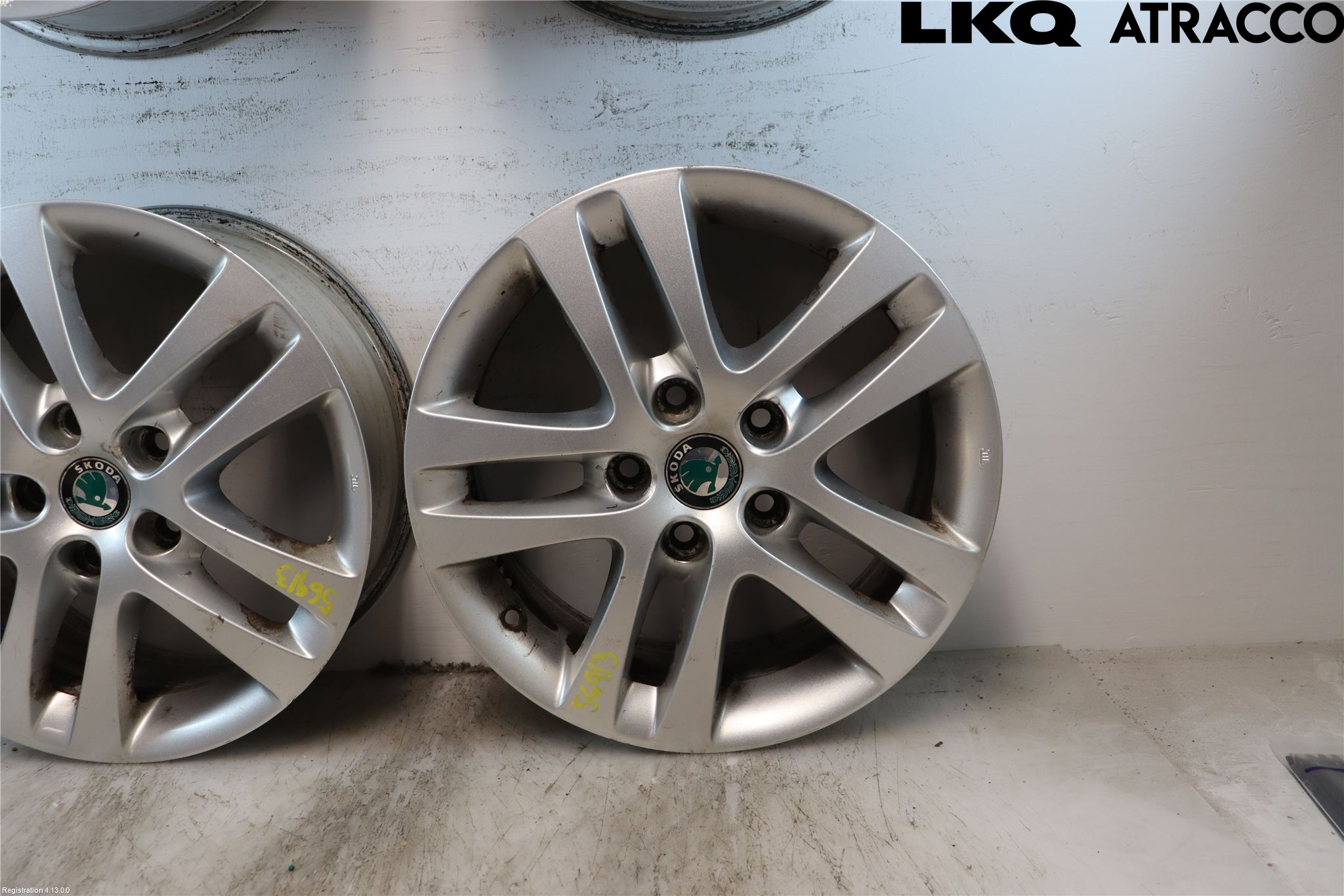 Skoda OCTAVIA (1Z) 05-13 Felg Aluminium Sett 4Stk