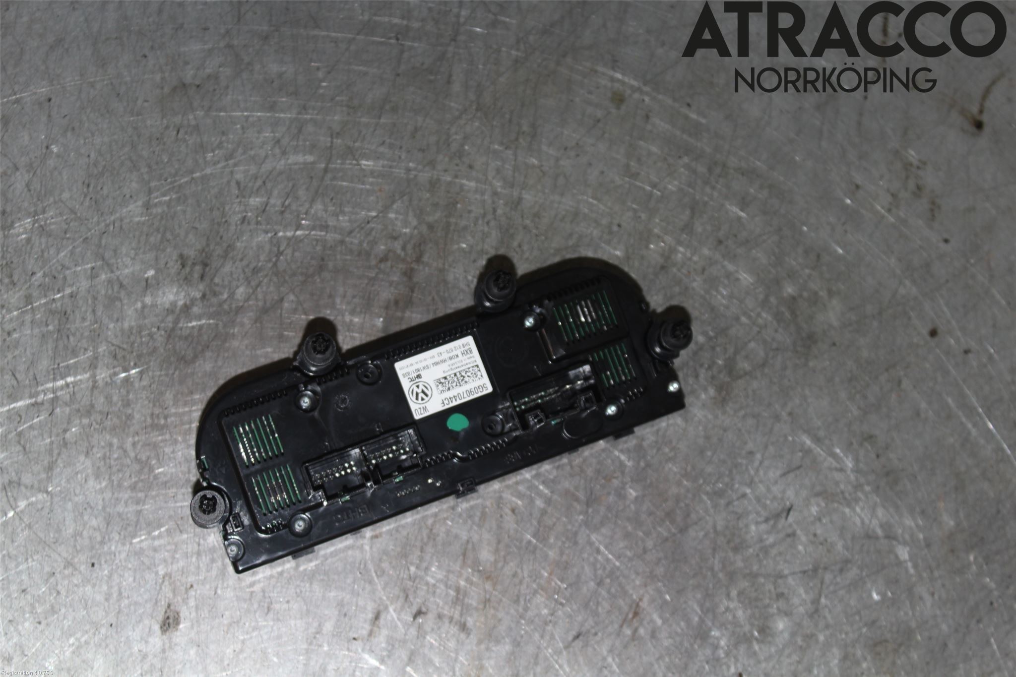 Volkswagen VW GOLF / E-GOLF VII 13-20 Varmeapparat Panel(Regulering)