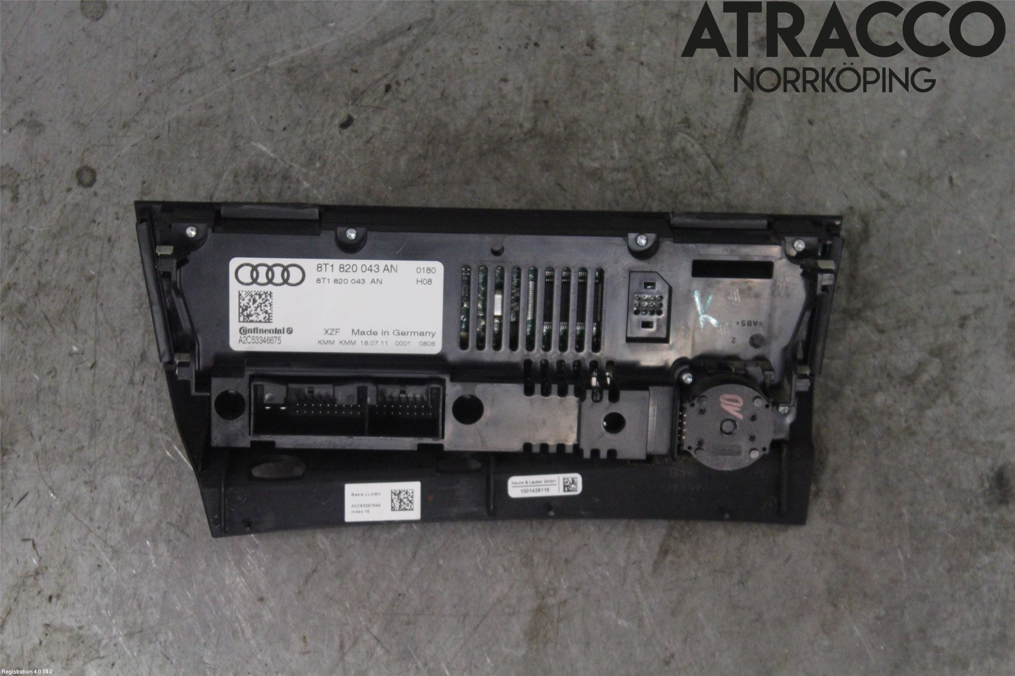 Audi Q5 09-16 Varmeapparat Panel(Regulering)