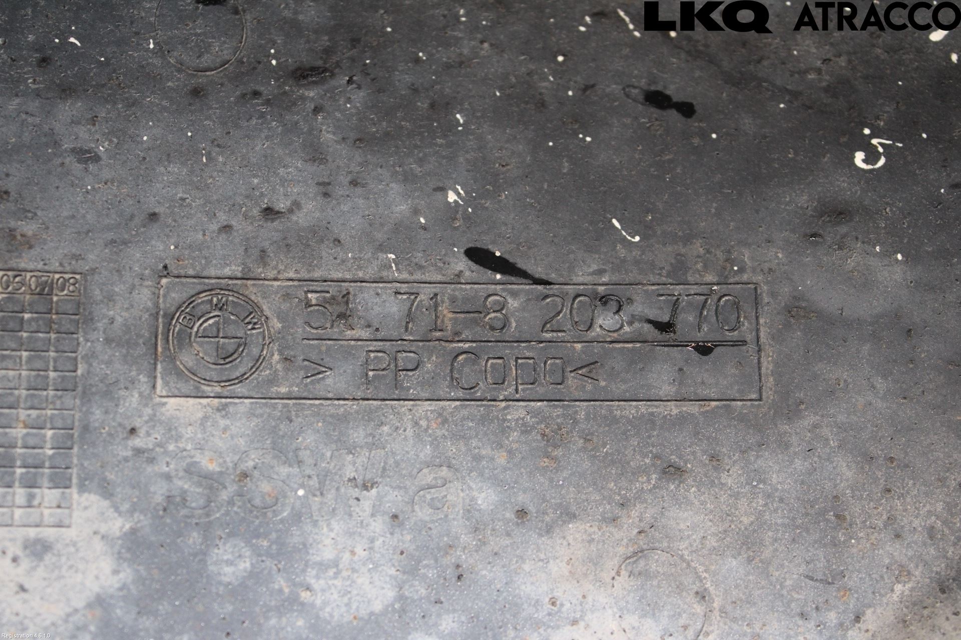 BMW 3 E46      98-05 Skjerm Indre