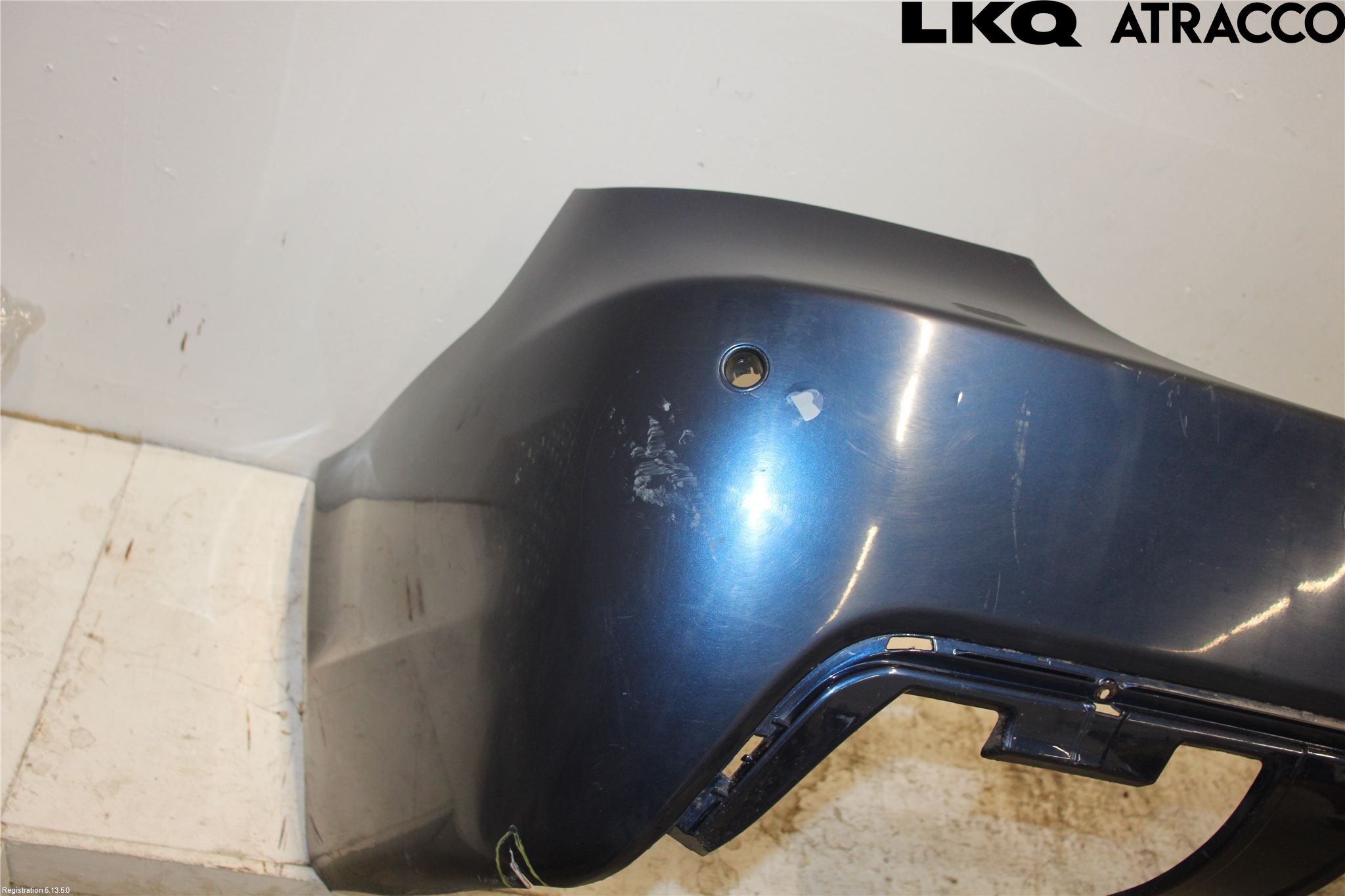 BMW 5 E60/61 Sed/Tou 02-10 Støtfanger Bak Overtrekk
