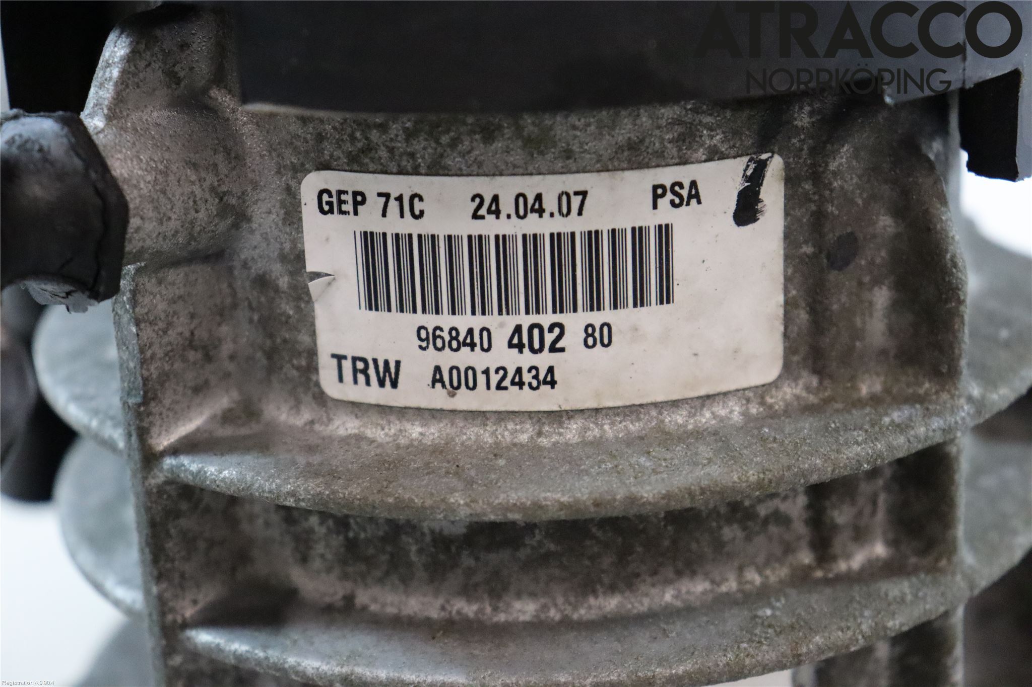 Citroen C4 PICASSO 06-13 Servostyring Eletrisk Pumpe