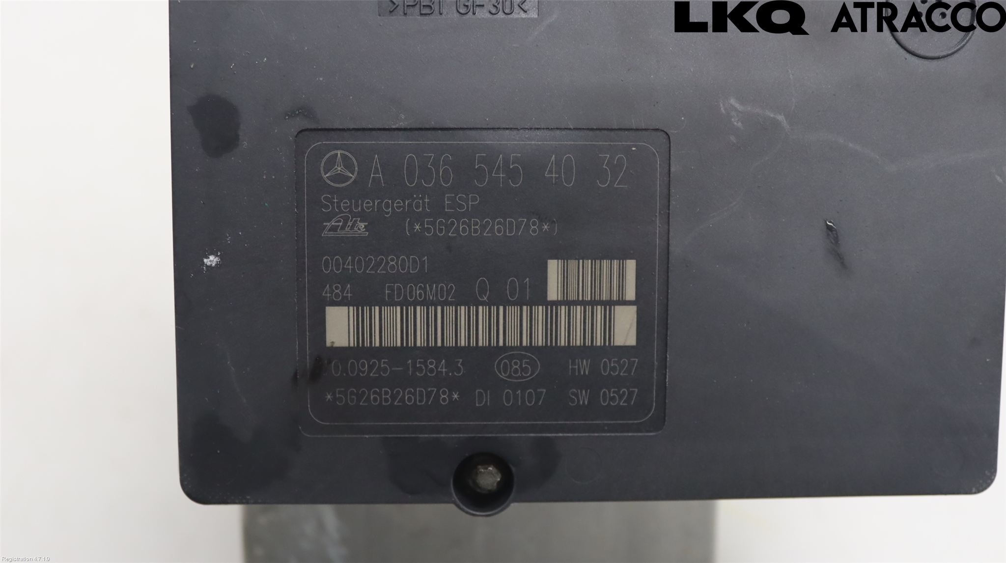 Mercedes-Benz MB C (203) 00-07 Abs Hydraulikkaggregat