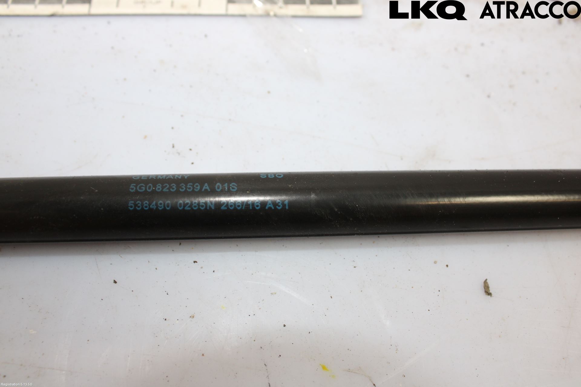 Volkswagen VW GOLF / E-GOLF VII 13-20 Panser Demper-Gassfjær