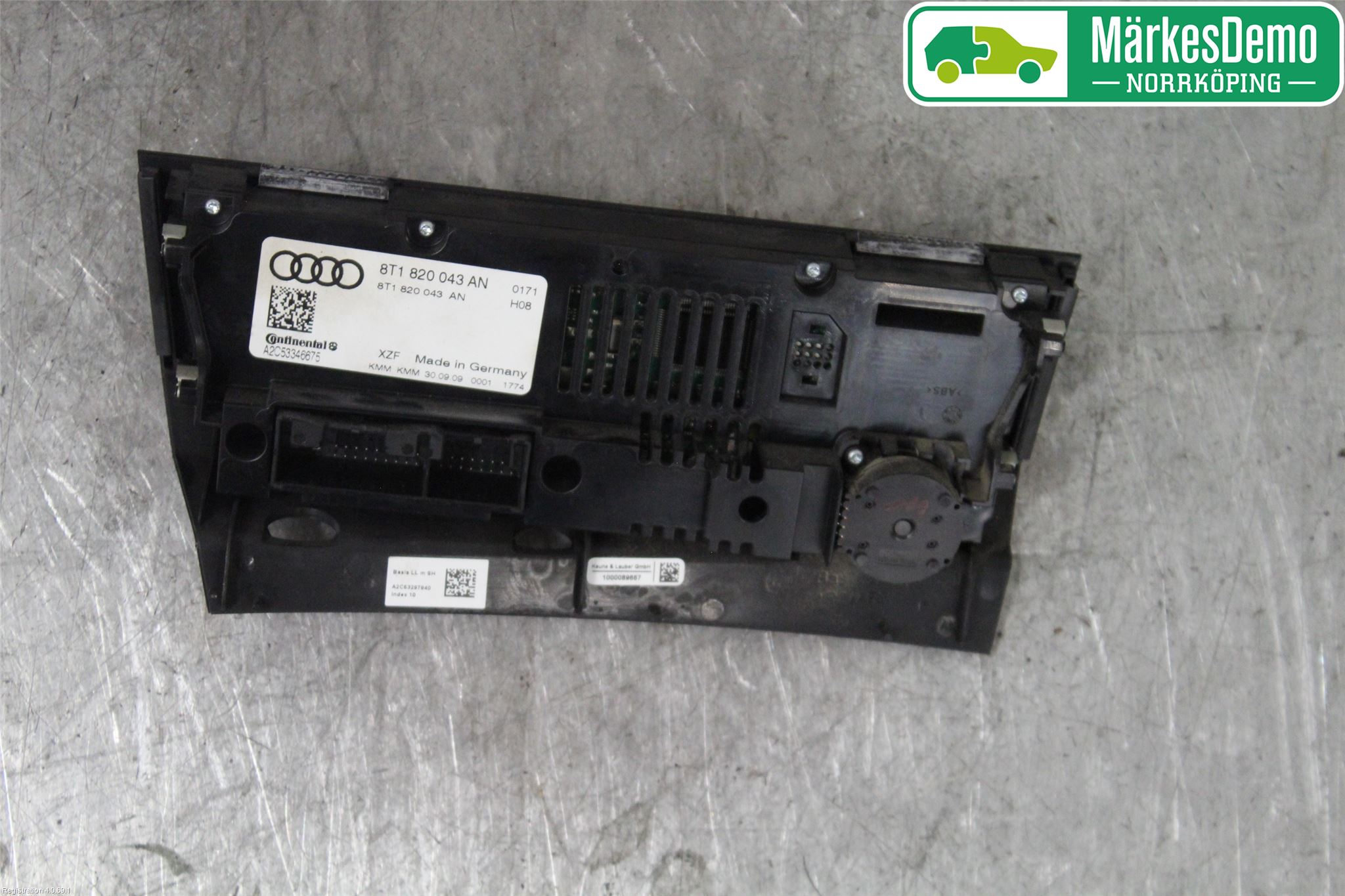 Audi A4/S4 08-11 Varmeapparat Panel(Regulering)