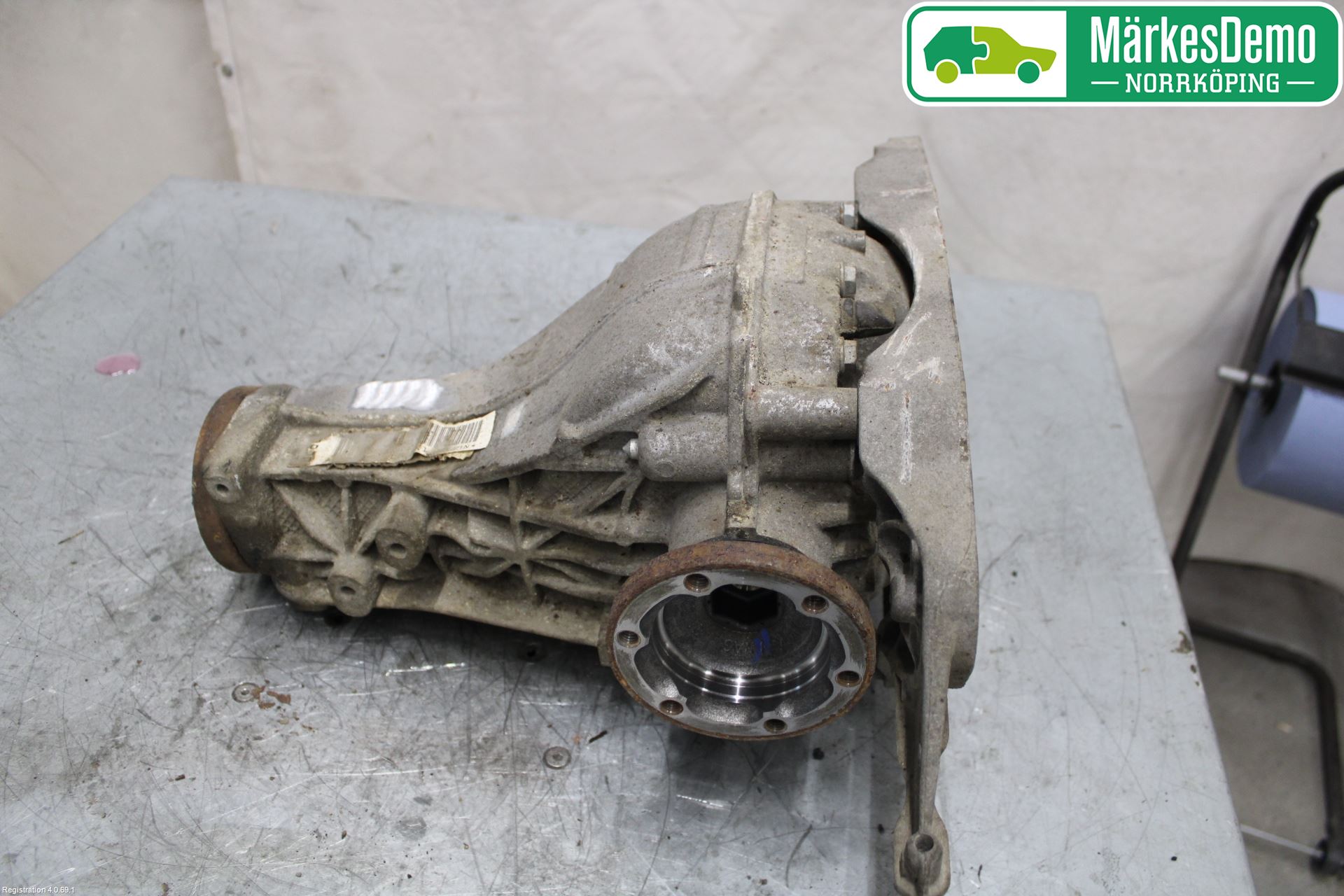 Audi A6 ALLROAD 12-18 Bakaksel Kardang Bak -Diff