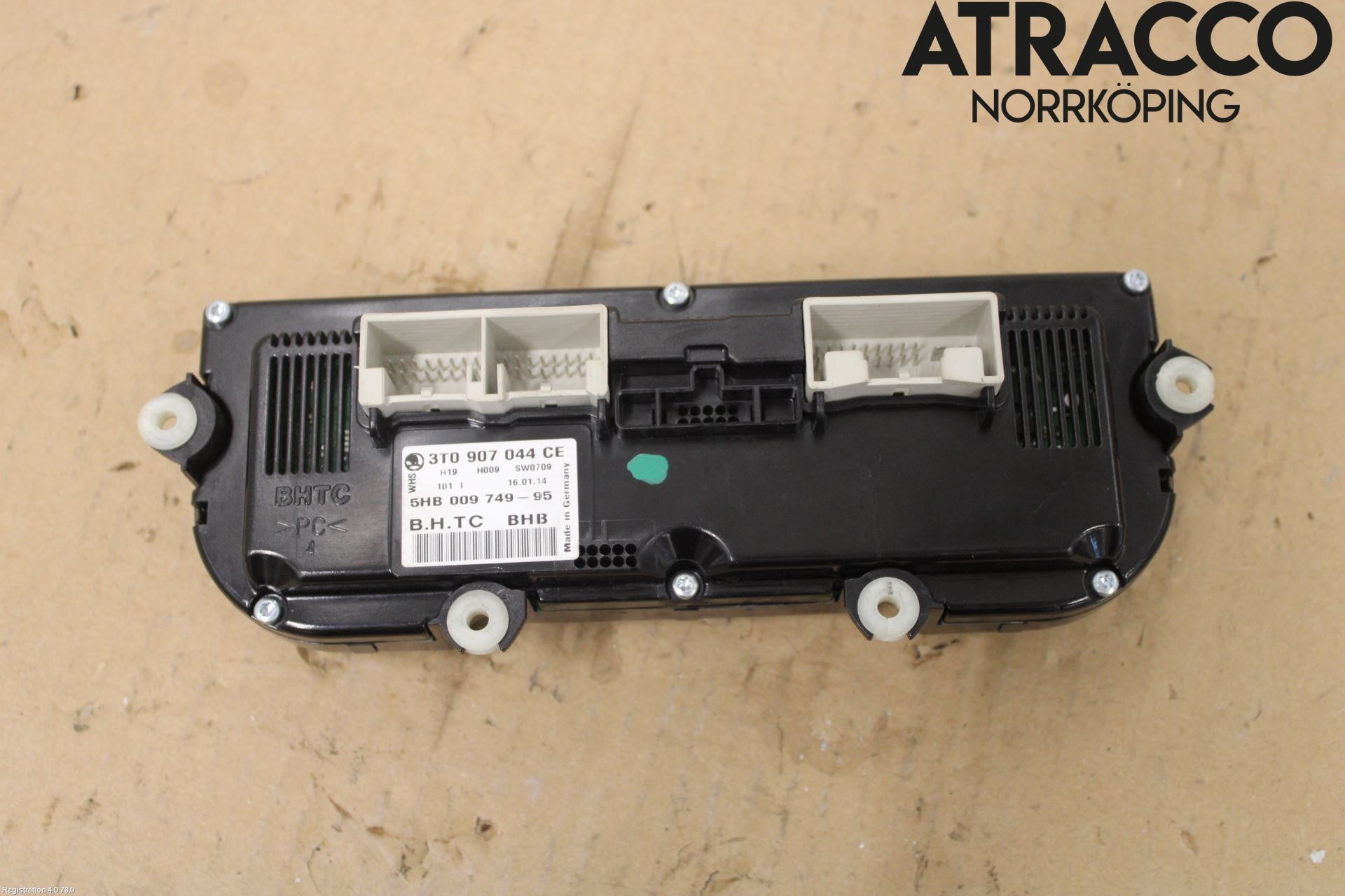 Skoda YETI Varmeapparat Panel(Regulering)