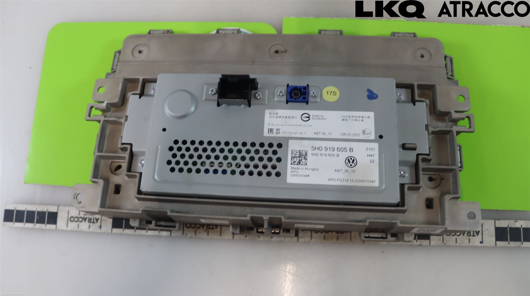 Volkswagen VW GOLF / E-GOLF VIII 20- Multifunktionsdisplay