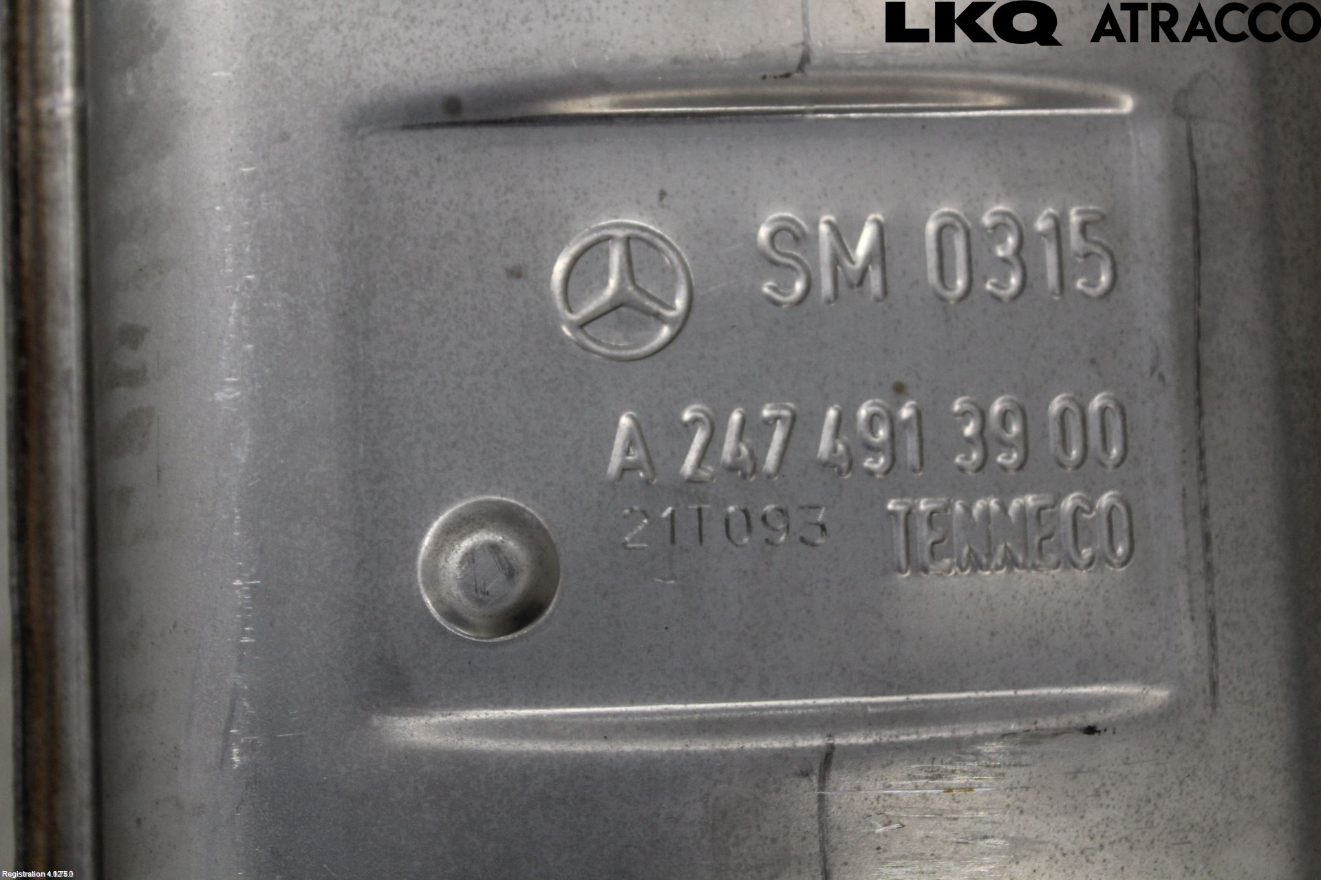 Mercedes-Benz MB CLA-KLASS (C118/X118) 19- Eksos Halvsett