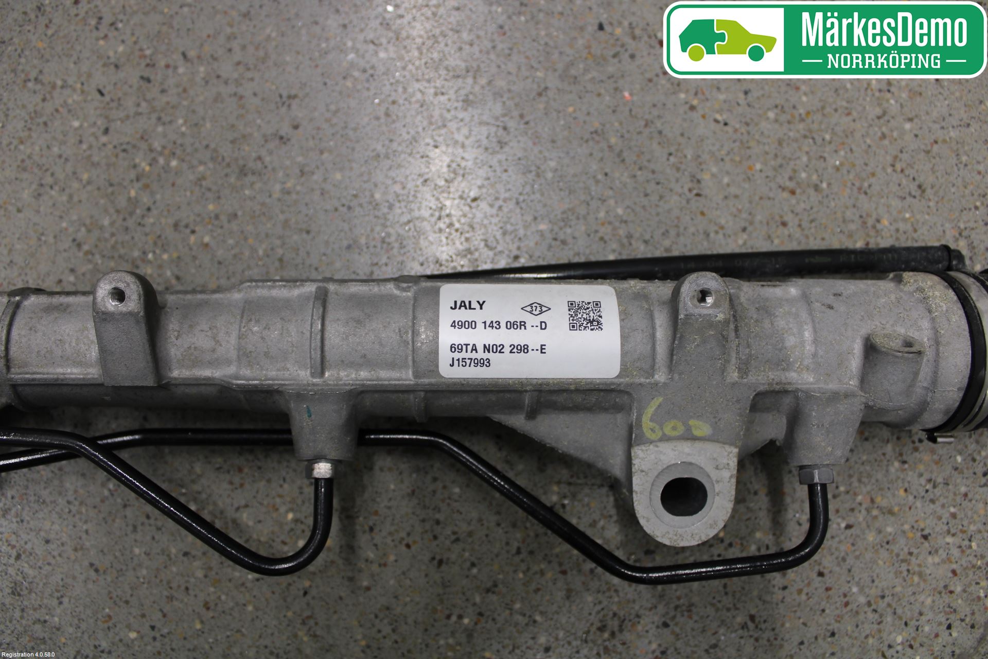 Dacia SANDERO/STEPWAY 13-20 Servo Snekke - Tannstang